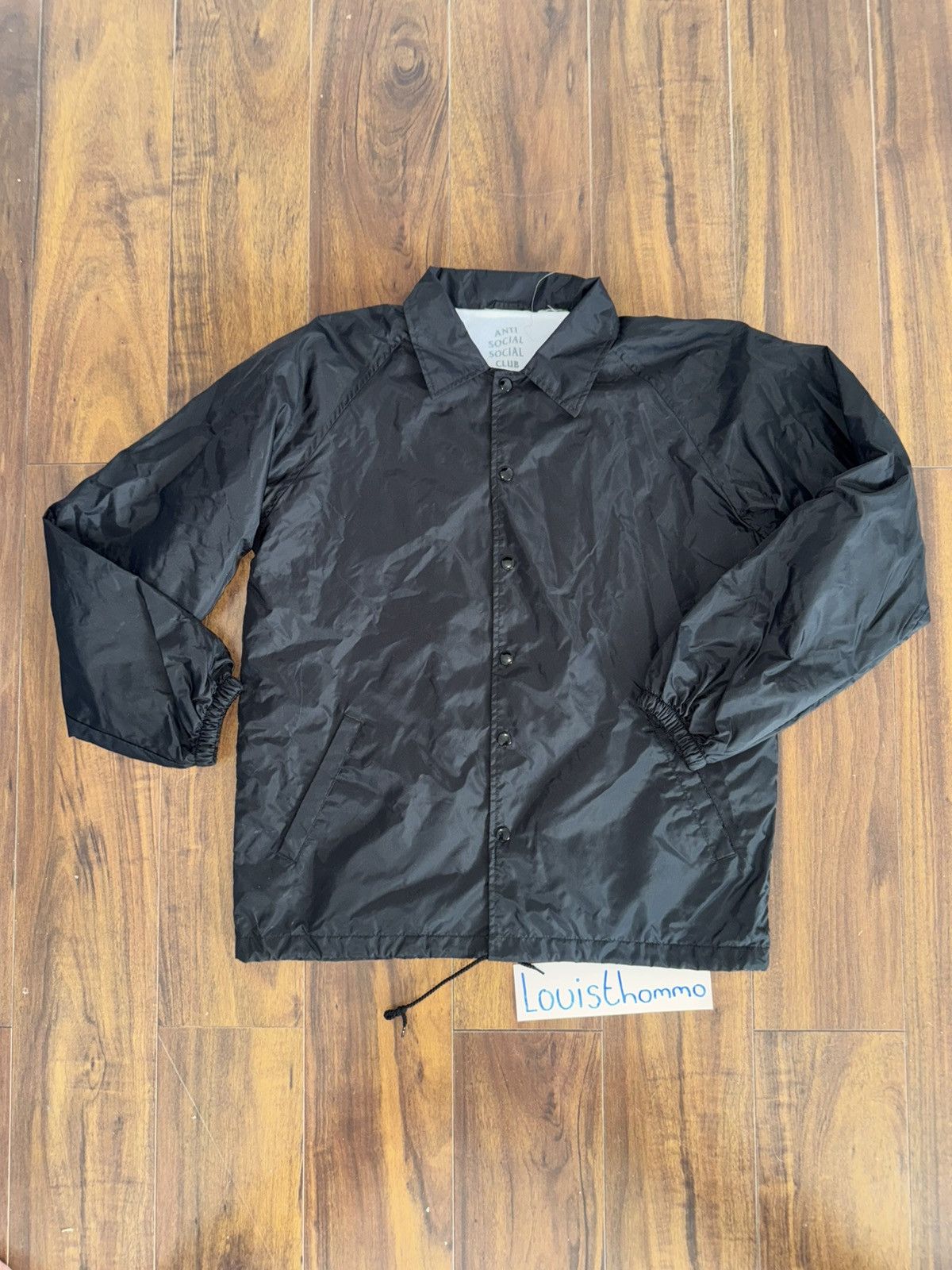 Anti Social Social Club Anti Social Social Club Never Gonna Give You Up coach jacket Size US M / EU 48-50 / 2 - 3 Thumbnail