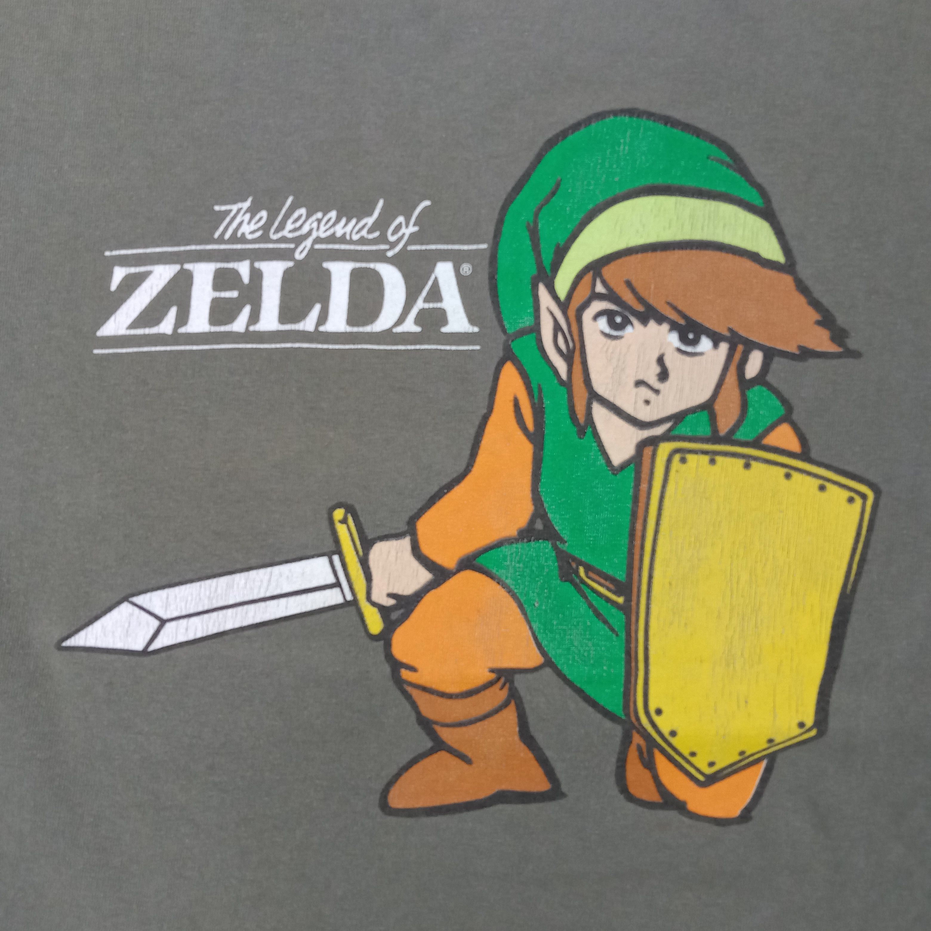 Nintendo × The Game × Vintage 90's The Legends of Zelda Video Game Tshirt Size US L / EU 52-54 / 3 - 2 Thumbnail