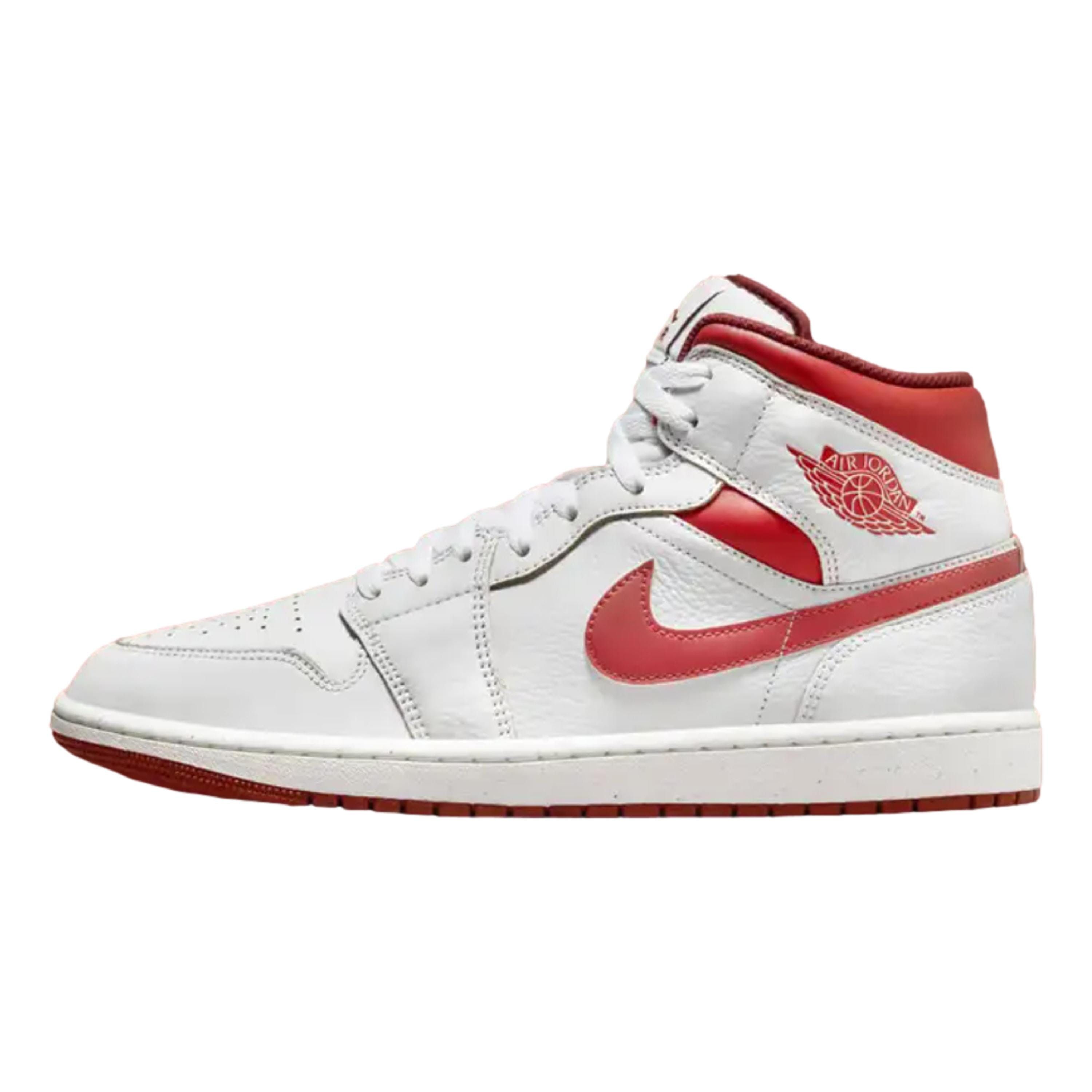 Air Jordan 1 Mid SE White/Lobster-Dune Red-Sail FJ3464-160