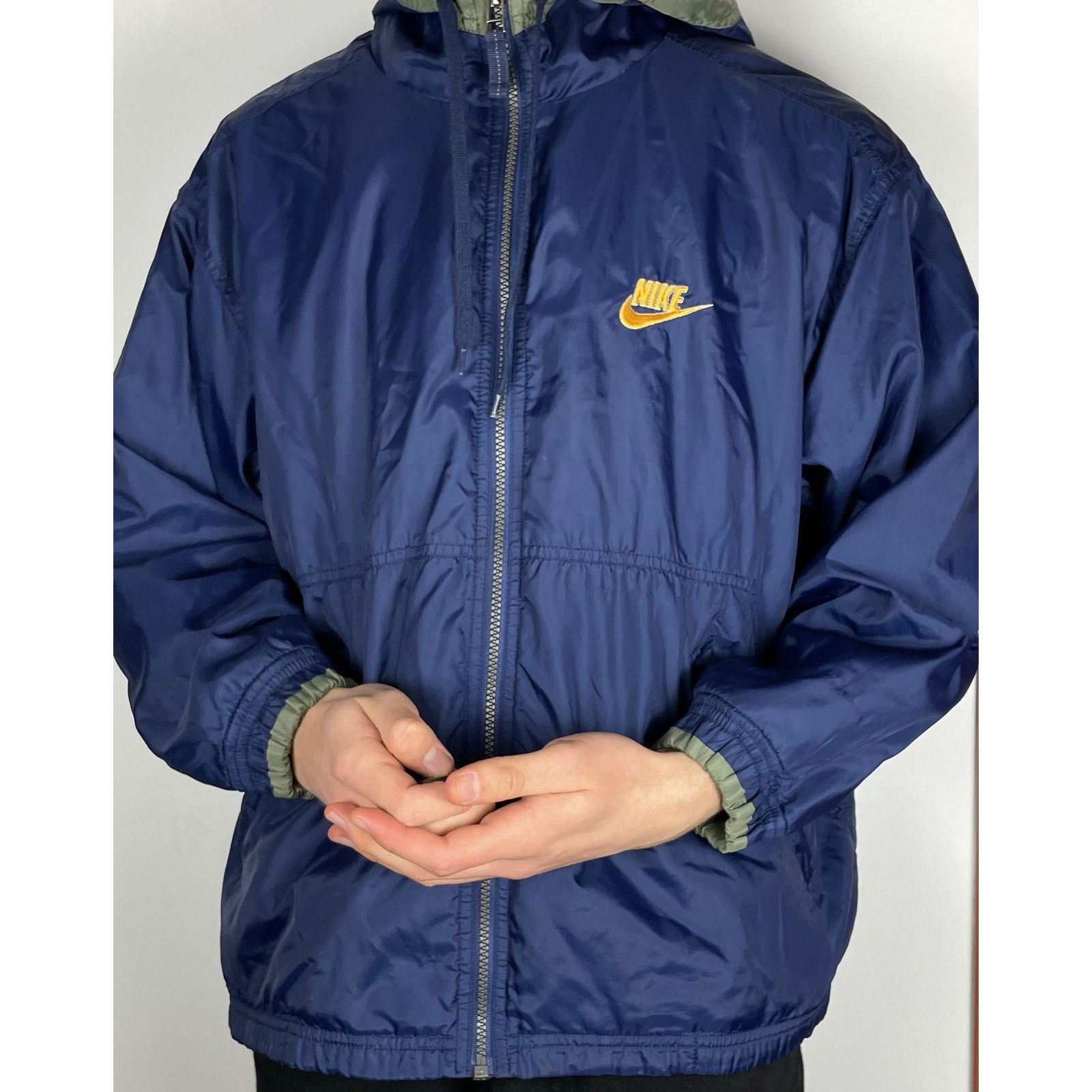 Nike × Vintage VTG Nike Men's Blue Sport & Fitness Full Zip Track Jacket S Size US S / EU 44-46 / 1 - 2 Thumbnail