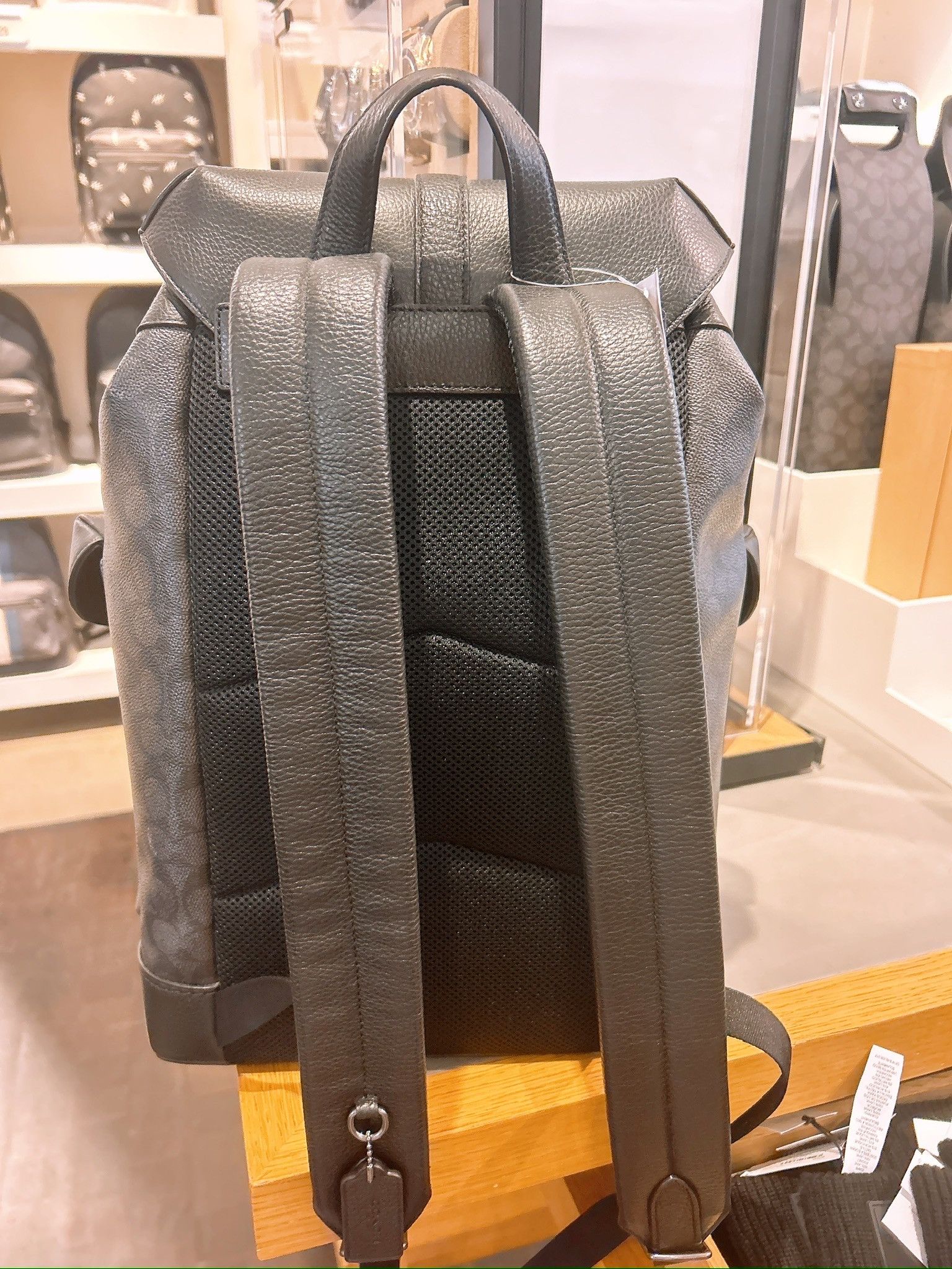 Coach Warner Backpack In Signature Canvas CW211 Size ONE SIZE - 4 Thumbnail