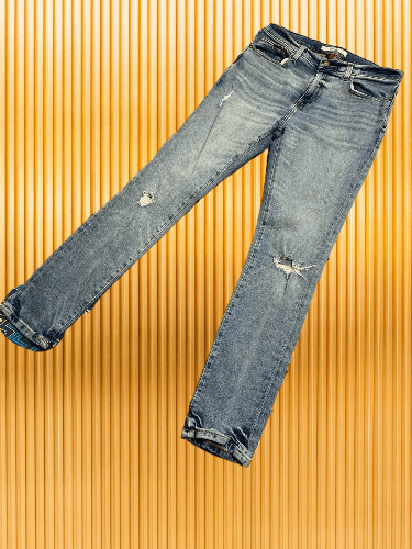 Tommy Hilfiger × Vintage Vintage 90s Tommy Hilfiger distressed relaxed fit jeans Size 30" / US 8 / IT 44 - 1 Thumbnail