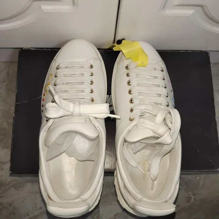 Louis Vuitton Louis Vuitton Time Out Rainbow Low-top Sneakers -2508 Size US 6 / IT 36 - 7 Thumbnail