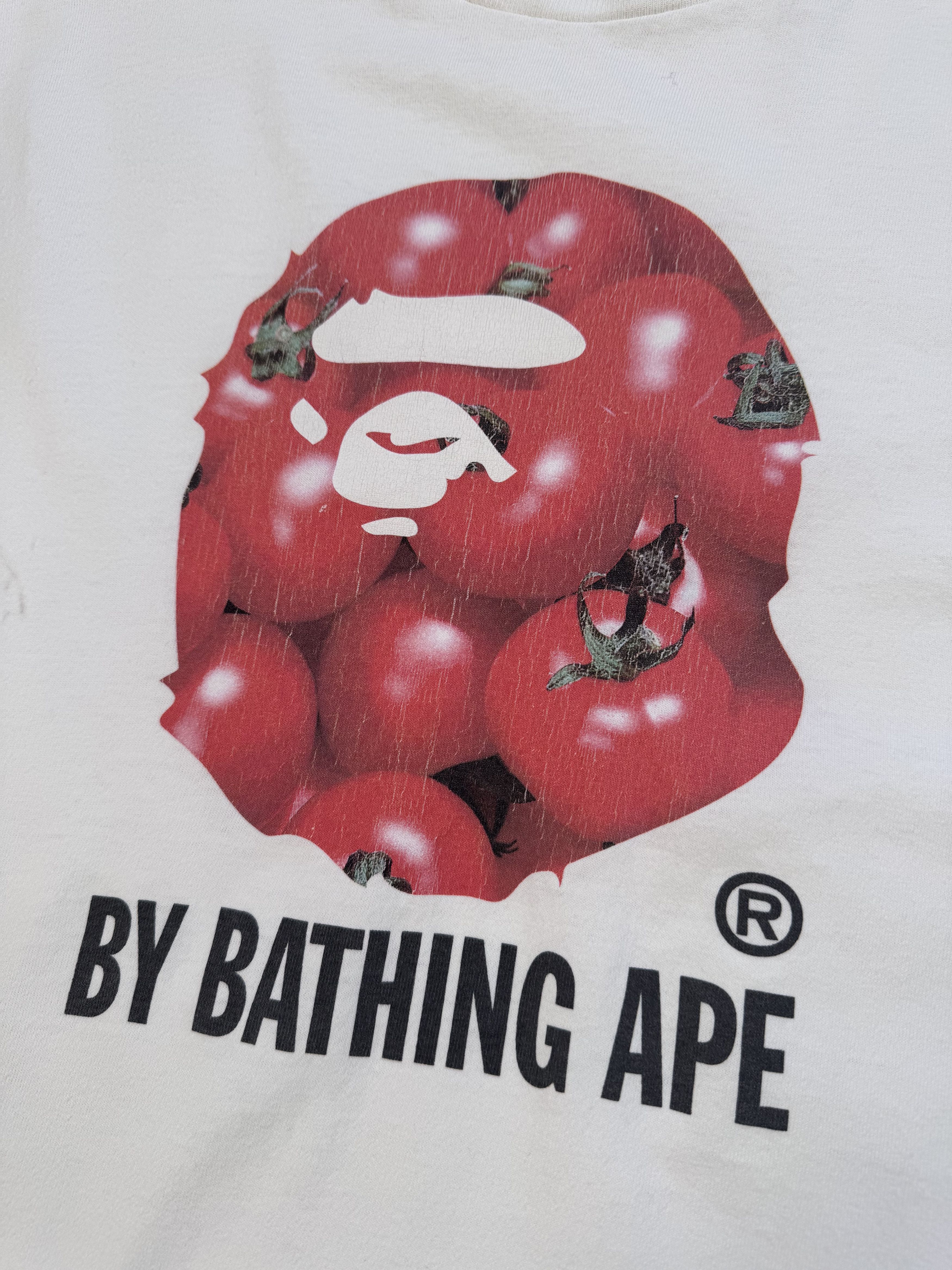 Bape Rare 2003 Bape Tomato Tomatoes T Shirt Size US L / EU 52-54 / 3 - 2 Thumbnail
