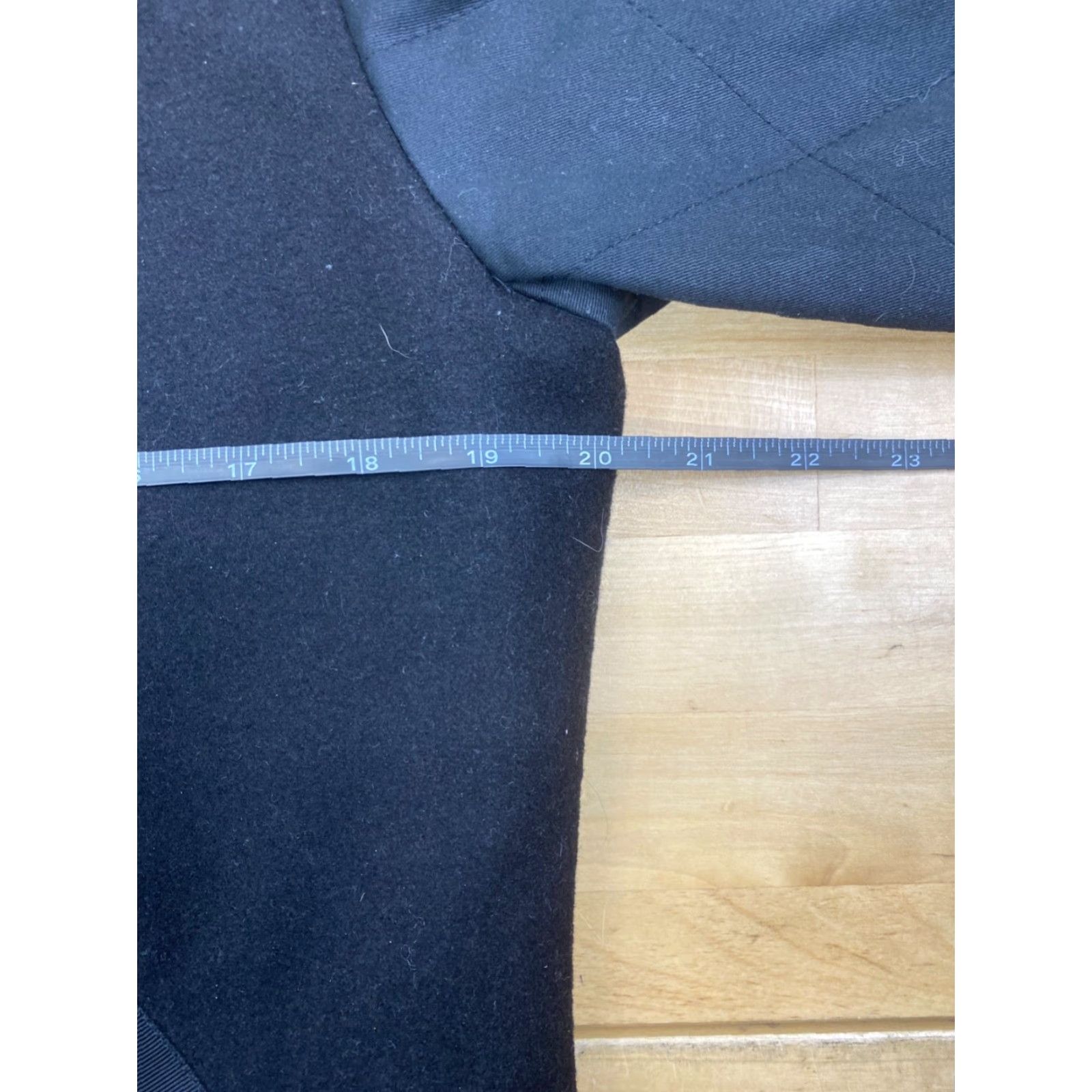 Vintage Shades of Grey Jacket Mens S Black Varsity Zip Wool Blend Casual Size US S / EU 44-46 / 1 - 4 Thumbnail