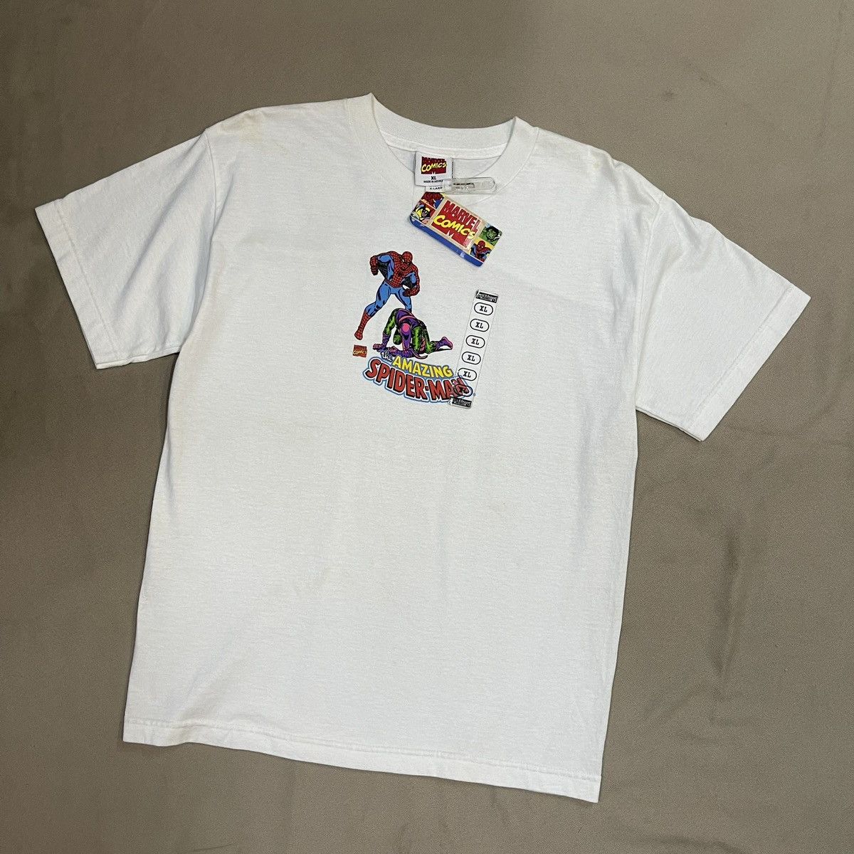 Vintage VINTAGE SPIDERMAN 2006 MARVEL COMICS MOVIE TEES Size US L / EU 52-54 / 3 - 2 Thumbnail