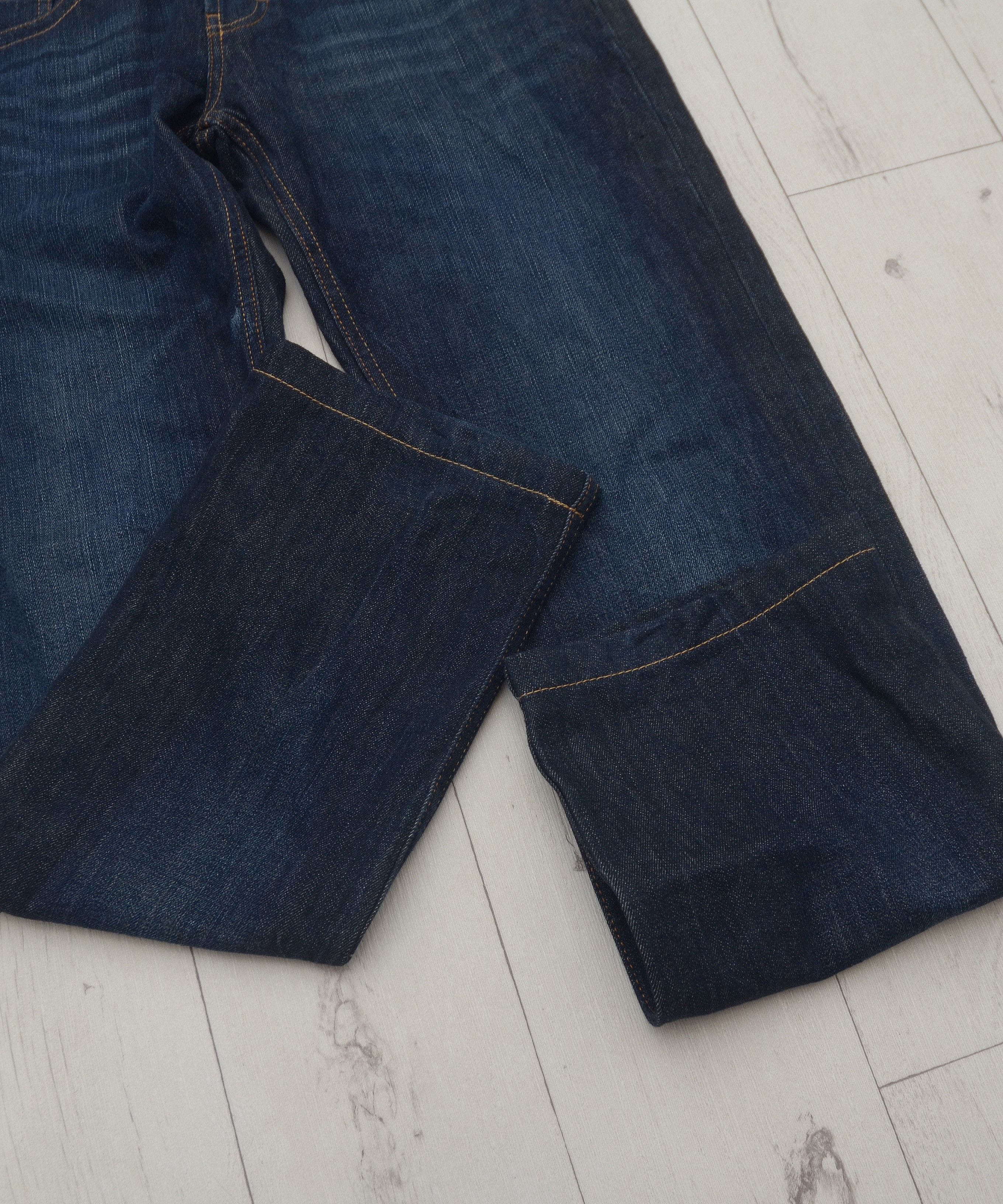 Japanese Brand Colins Dark Blue Selvedge Spellbound Denim Jeans 31x30 Size US 31 - 8 Thumbnail