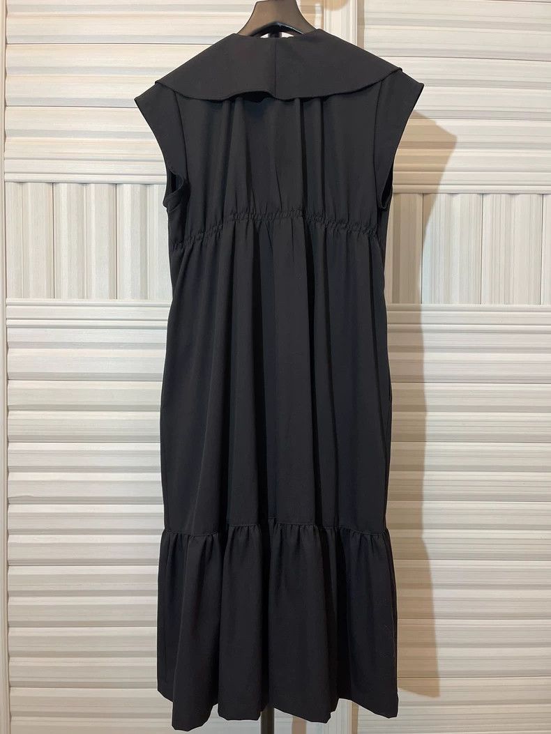Other Comme Des Garcons Black wool lace up dress Size M / US 6-8 / IT 42-44 - 2 Thumbnail