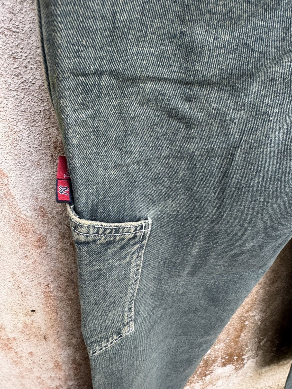 MLB × New York Yankees × Vintage Vintage 90s MLB Baggy HipHop pants Flare BOSS01 Size US 32 / EU 48 - 8 Thumbnail