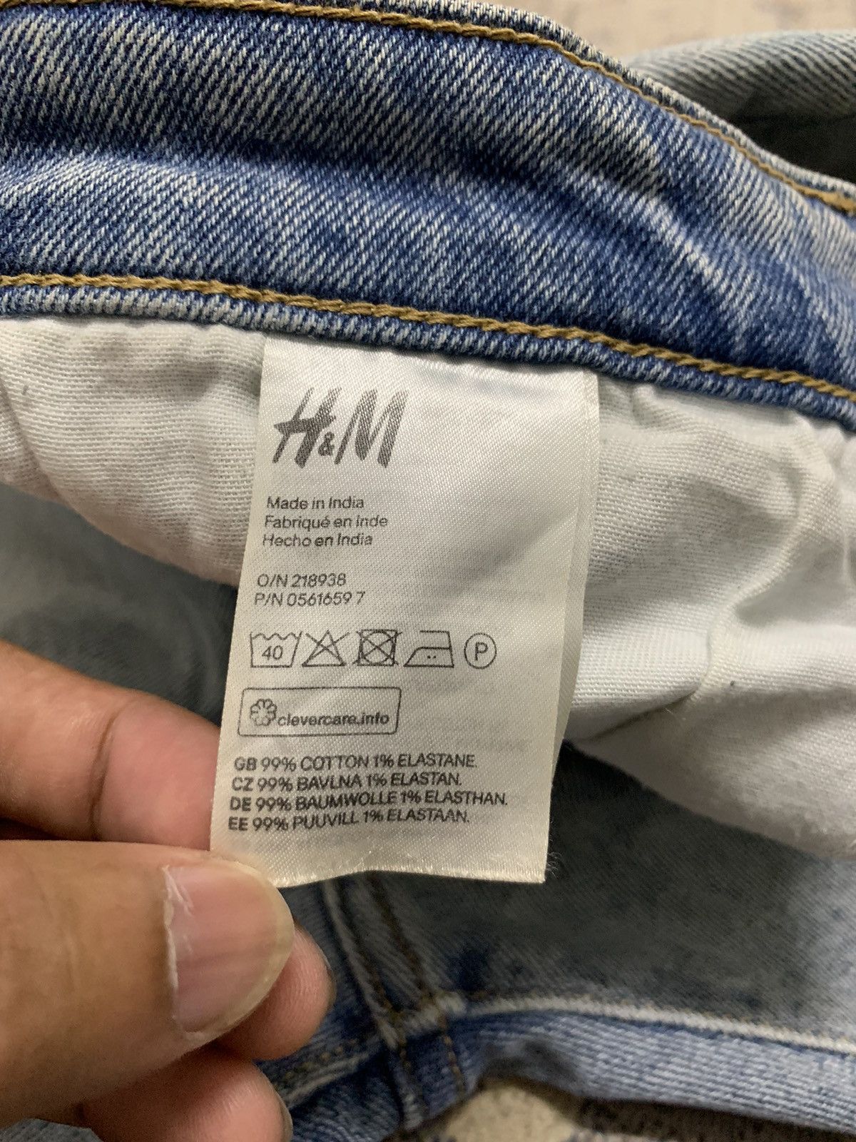 Japanese Brand Japanese Brand Distressed Denim Ripped Skinny Jean Size US 32 / EU 48 - 18 Thumbnail