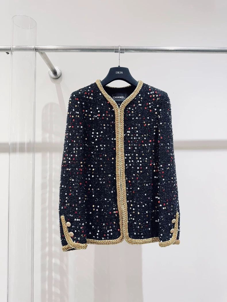 Chanel Chanel 22 Spring and Summer High-order Series Sequin Jacket Size XS / US 0-2 / IT 36-38 - 1 Thumbnail