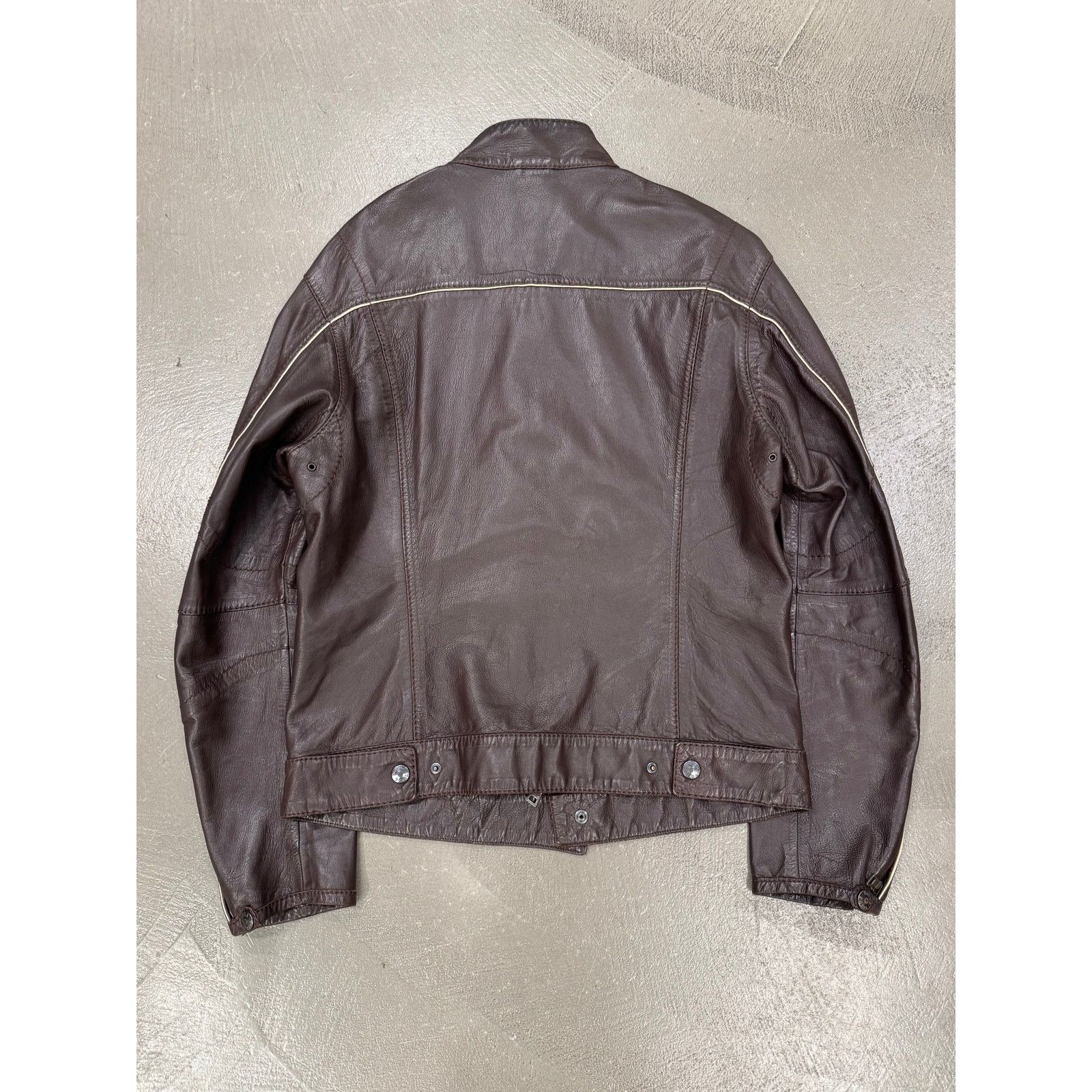 Prada 2000S Prada biker leather jacket Size US M / EU 48-50 / 2 - 8 Thumbnail