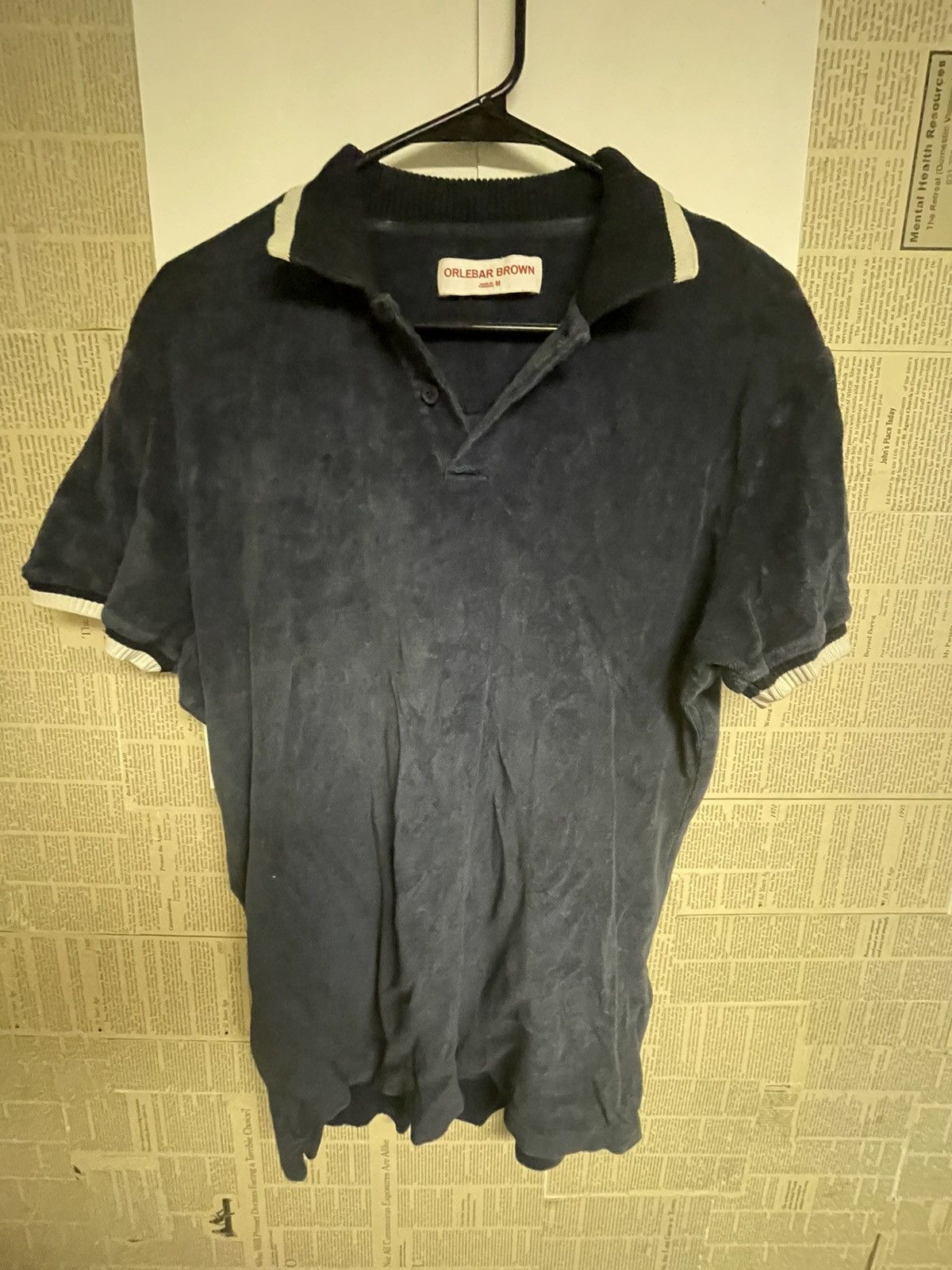 Orlebar Brown Orlebar Brown Jarrett towelling Polo Size US M / EU 48-50 / 2 - 1 Thumbnail
