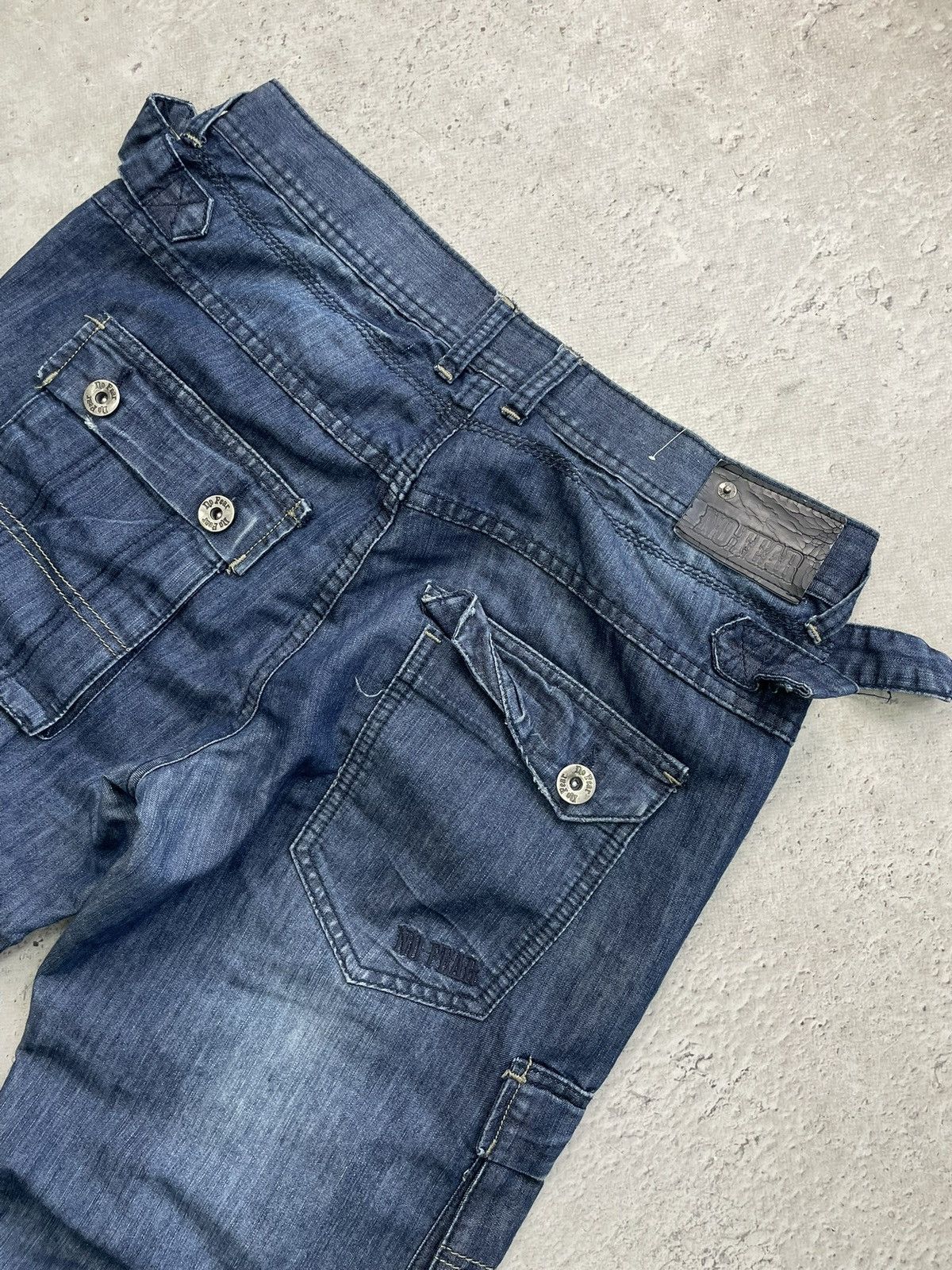 No Fear No Fear Blue Cargo Jeans Skater diesel style y2k 00s Size US 32 / EU 48 - 12 Thumbnail
