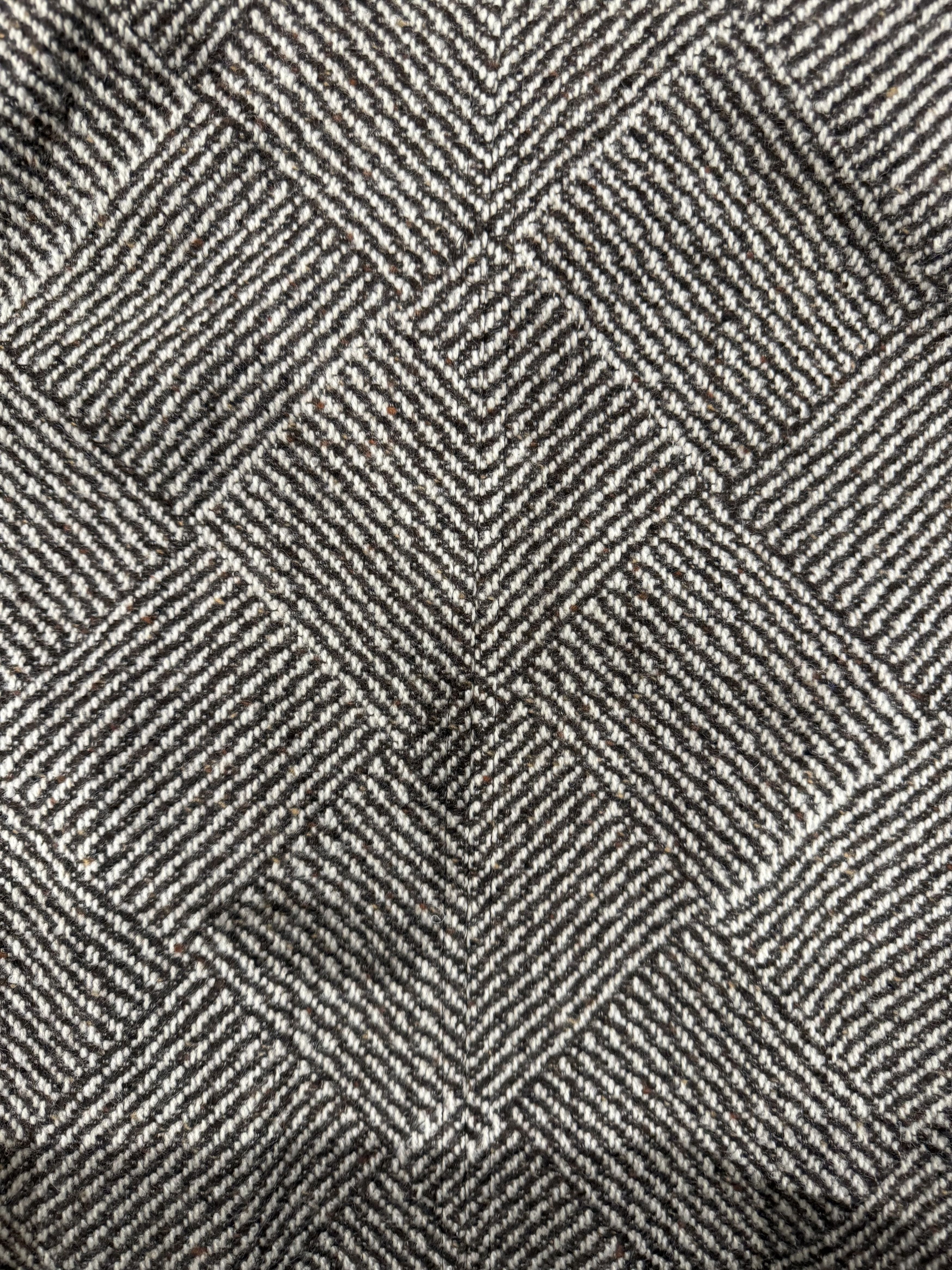 Ojardorf 💚 O. FILES Chess Wool Jacket in Mocha/Cream Medium NEW Size US M / EU 48-50 / 2 - 23 Thumbnail