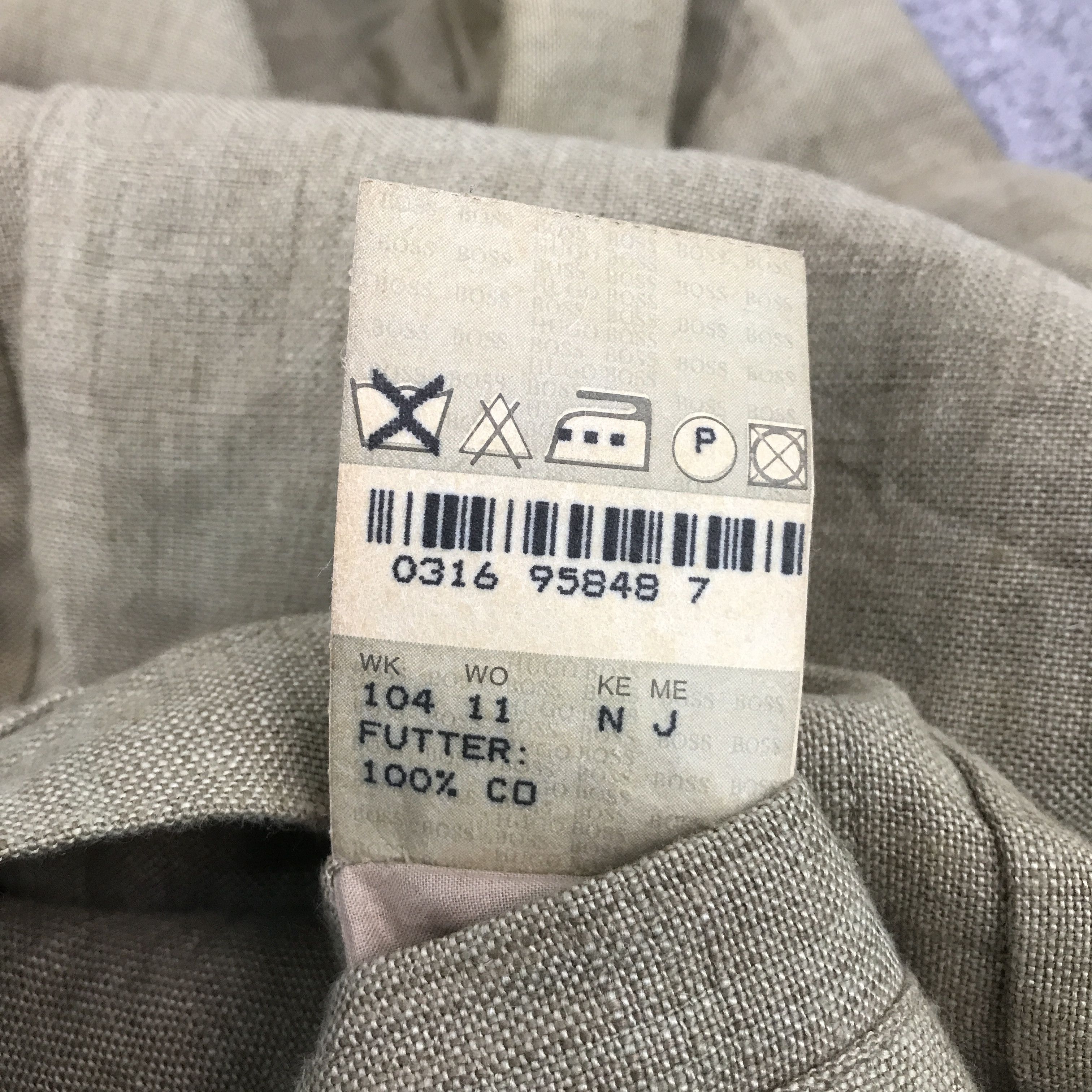 Hugo Boss HUGO BOSS BROWN BUTTON BLAZER COAT JACKET Size US L / EU 52-54 / 3 - 13 Thumbnail