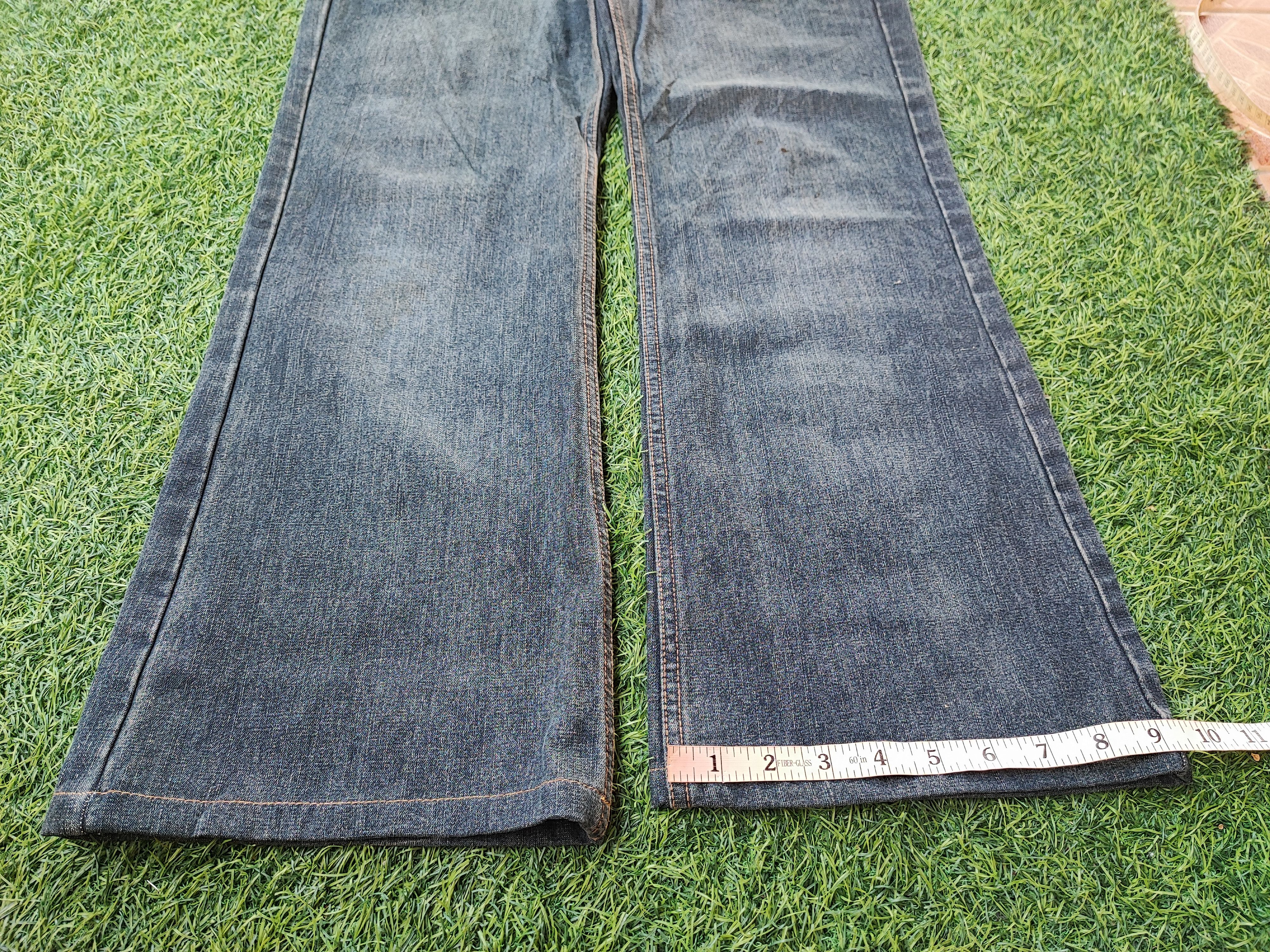 Kapital Ppfm vintage y2k grunge faded blue skater baggy jeans Size US 30 / EU 46 - 7 Thumbnail