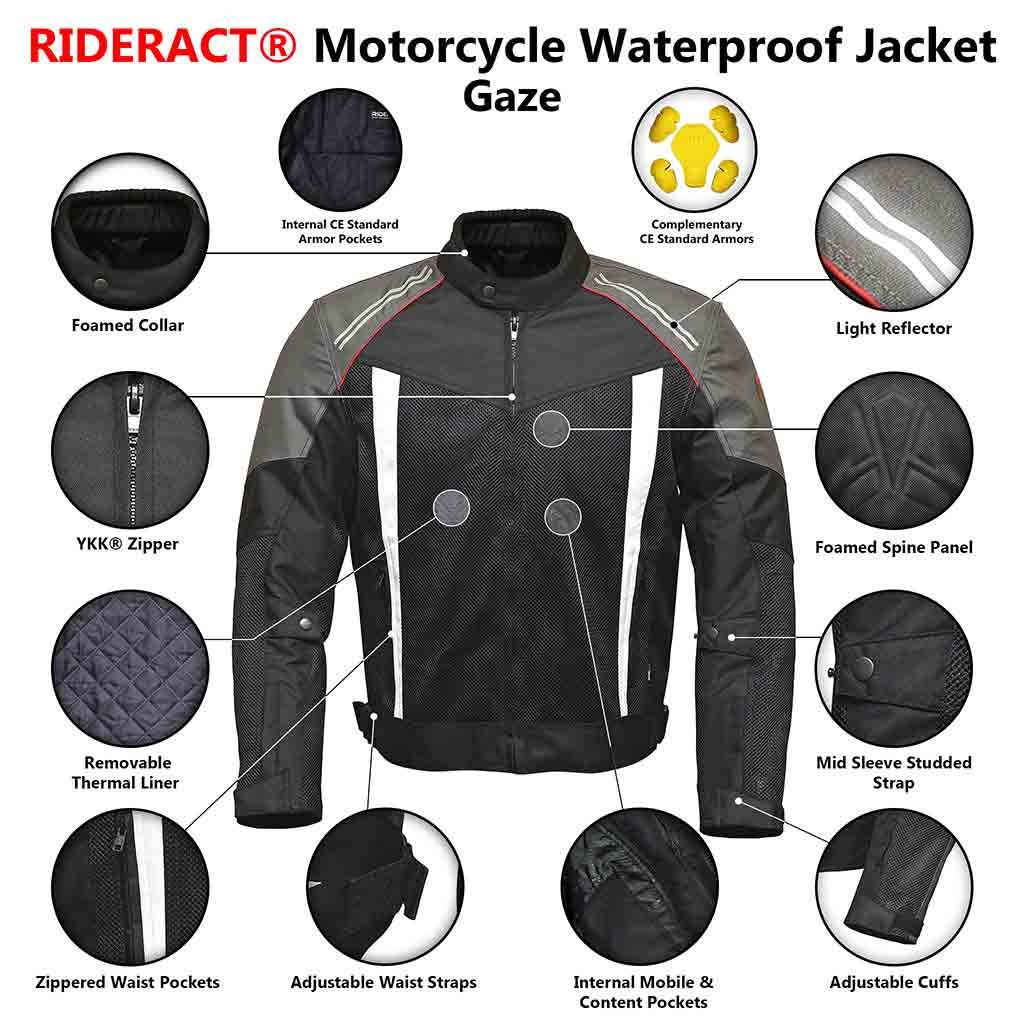Other Waterproof Motorcycle Jacket Gaze Cordura Riding Jacket Size US M / EU 48-50 / 2 - 5 Thumbnail