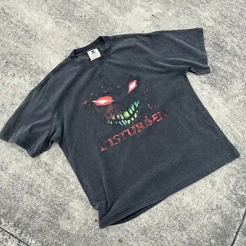 Japanese Brand Kanako x Misao Disturber Graphic Printed Vintage T Shirt Size US S / EU 44-46 / 1 - 1 Thumbnail