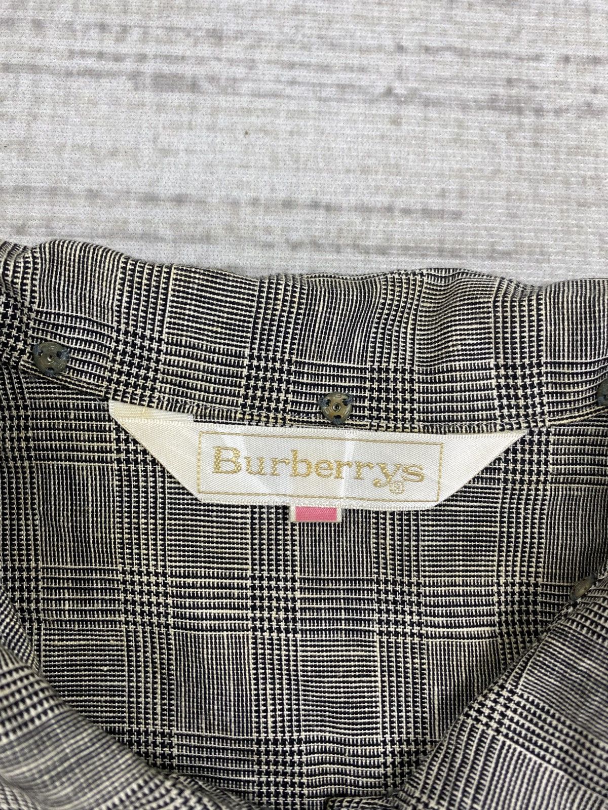 Burberry × Japanese Brand × Vintage Vintage Burberry Checked Full Button Stain Dress Size S / US 4 / IT 40 - 9 Thumbnail