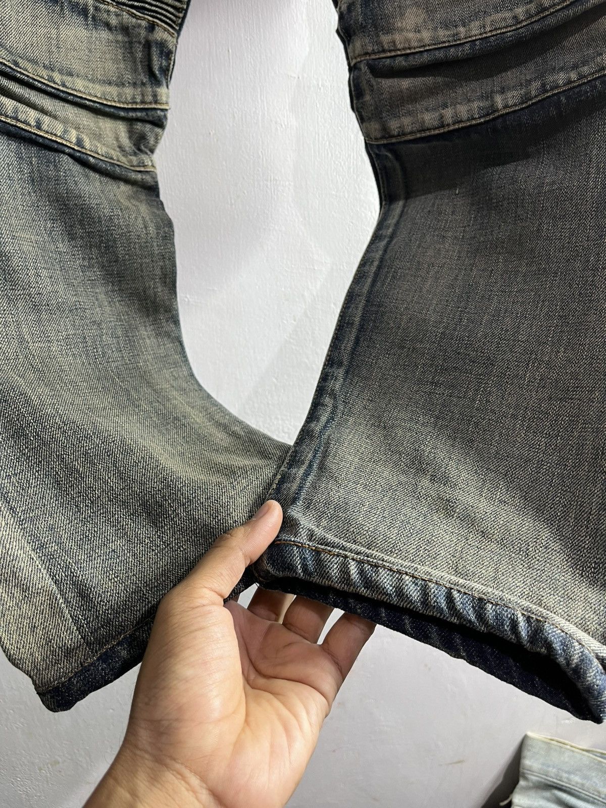 Balmain Balmain mudwash biker jeans Size US 32 / EU 48 - 6 Thumbnail