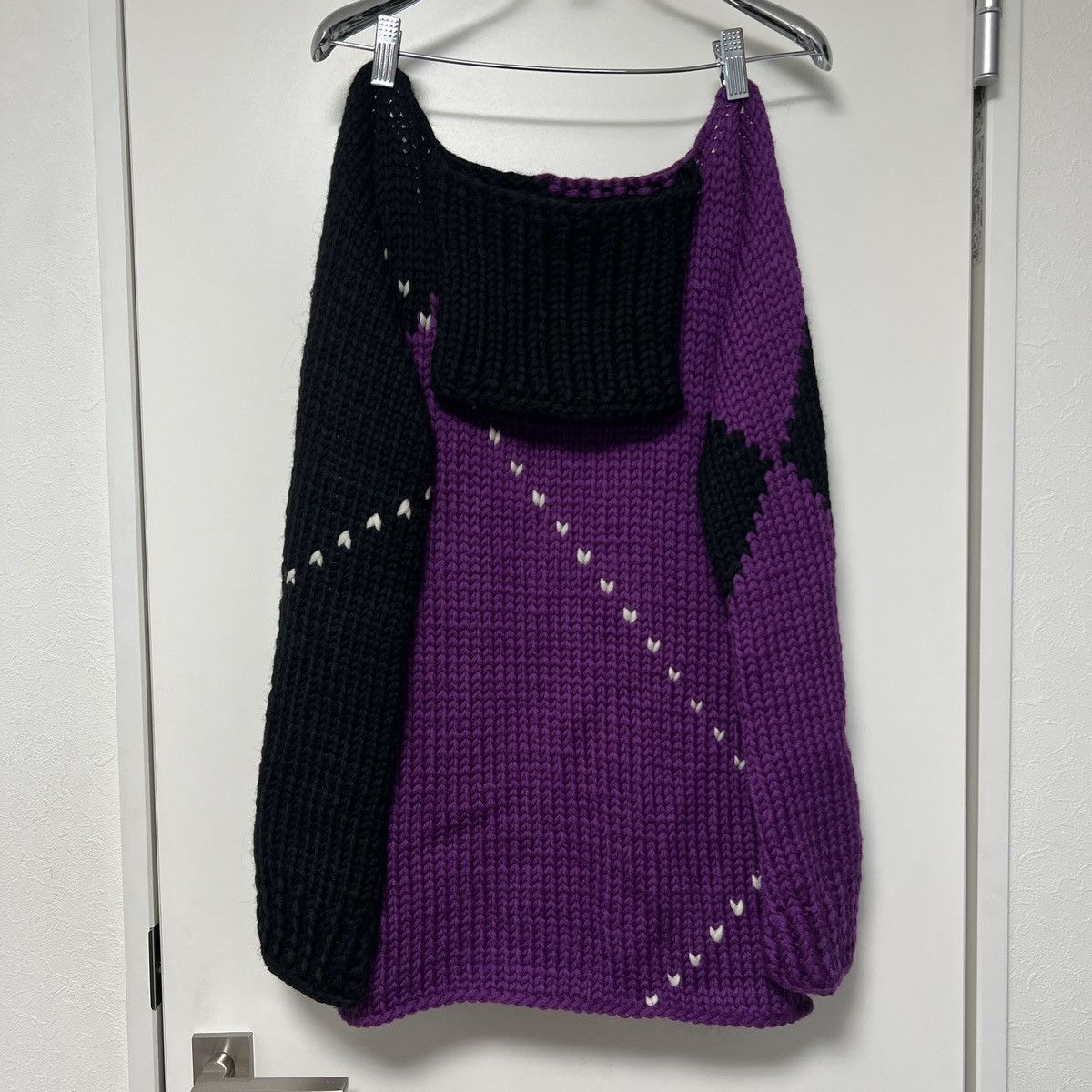 Raf Simons AW18 Jacquard Single Panel Turtleneck Size US M / EU 48-50 / 2 - 2 Thumbnail