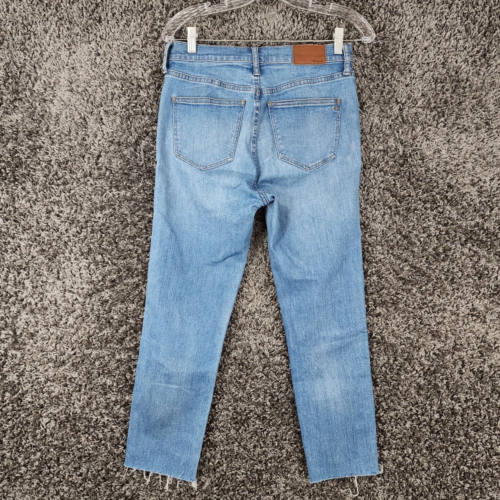 Madewell Madewell Womens 10" High Riser Skinny Skinny Blue Jeans Size 27 Size 27" / US 4 / IT 40 - 6 Thumbnail