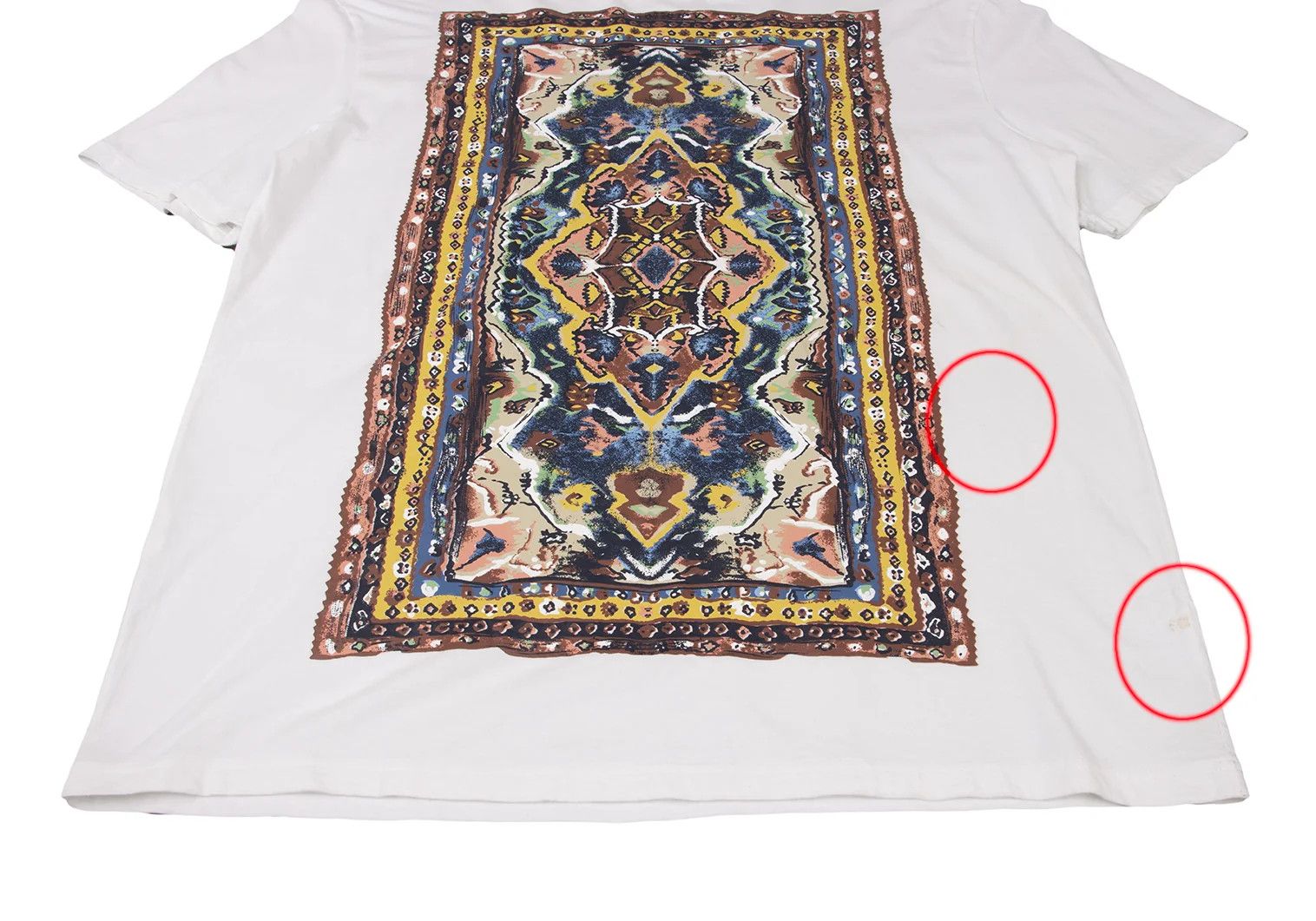 Jean Paul Gaultier Junior Gaultier Frame Print T-Shirt Off-White Multi 48 Size US M / EU 48-50 / 2 - 7 Thumbnail