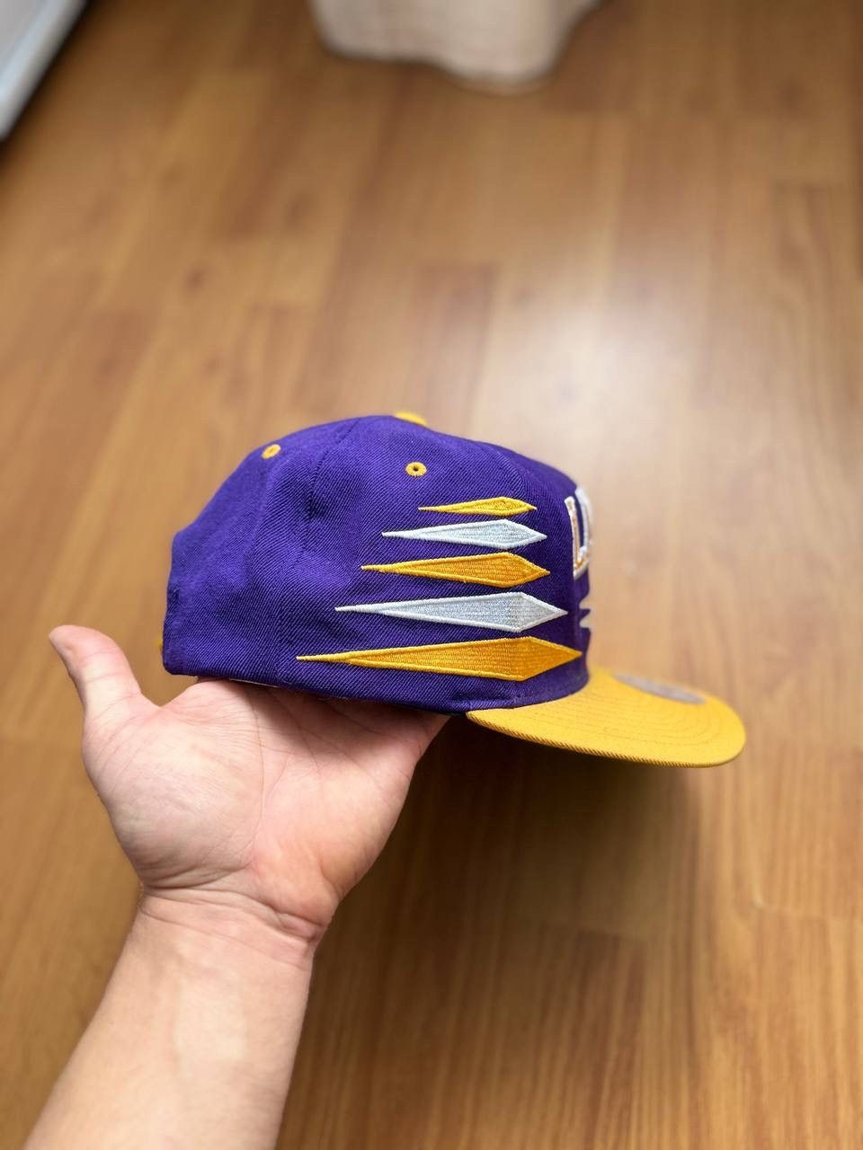 NBA Vintage 90’s Los Angeles Lakers NBA Sports Specialties Cap Size ONE SIZE - 2 Thumbnail