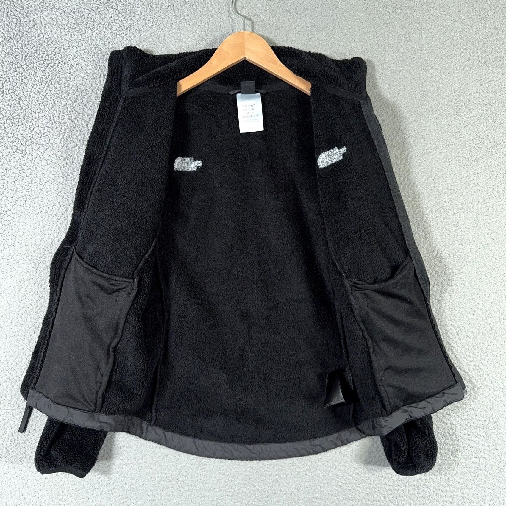 The North Face VINTAGE The North Face Jacket Womens XS Black Fleece Sherpa Pockets NF0A7UQJ Size XS / US 0-2 / IT 36-38 - 7 Thumbnail