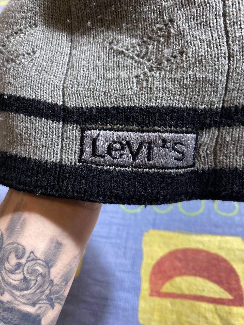 Levi's × Vintage Rare Vintage Cap Levi’s Hat Avant-Garde Style Y2K. Size ONE SIZE - 10 Thumbnail