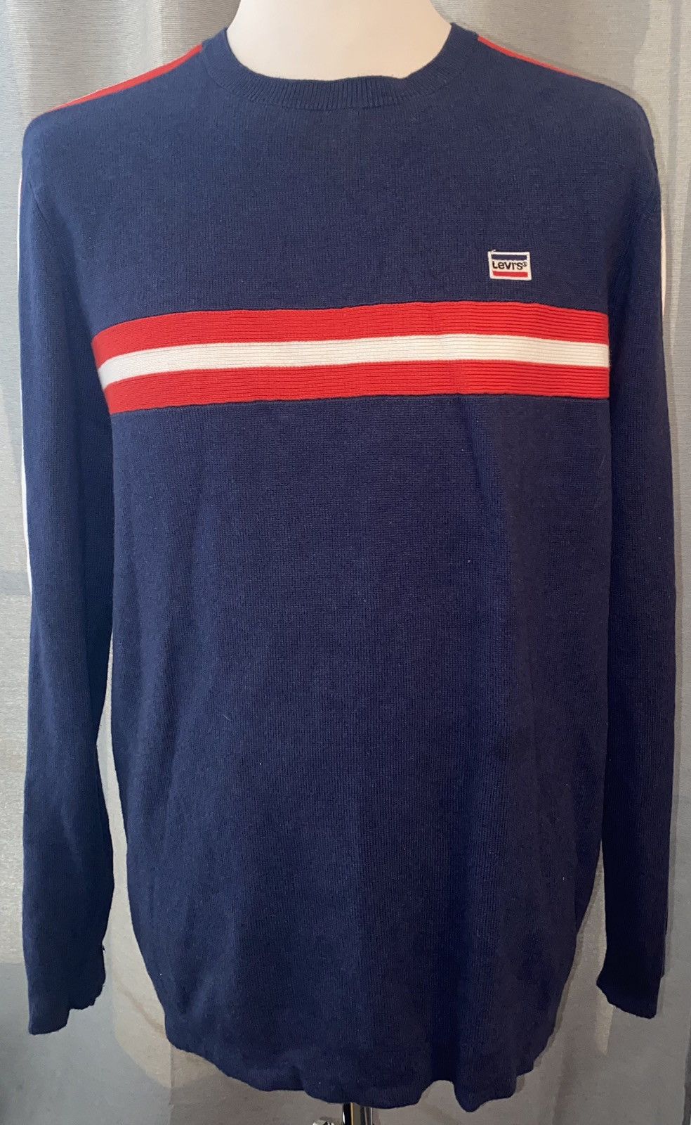 Levi's Levi’s Jumper - Blue - Large - Very Good Condition Size US L / EU 52-54 / 3 - 1 Thumbnail