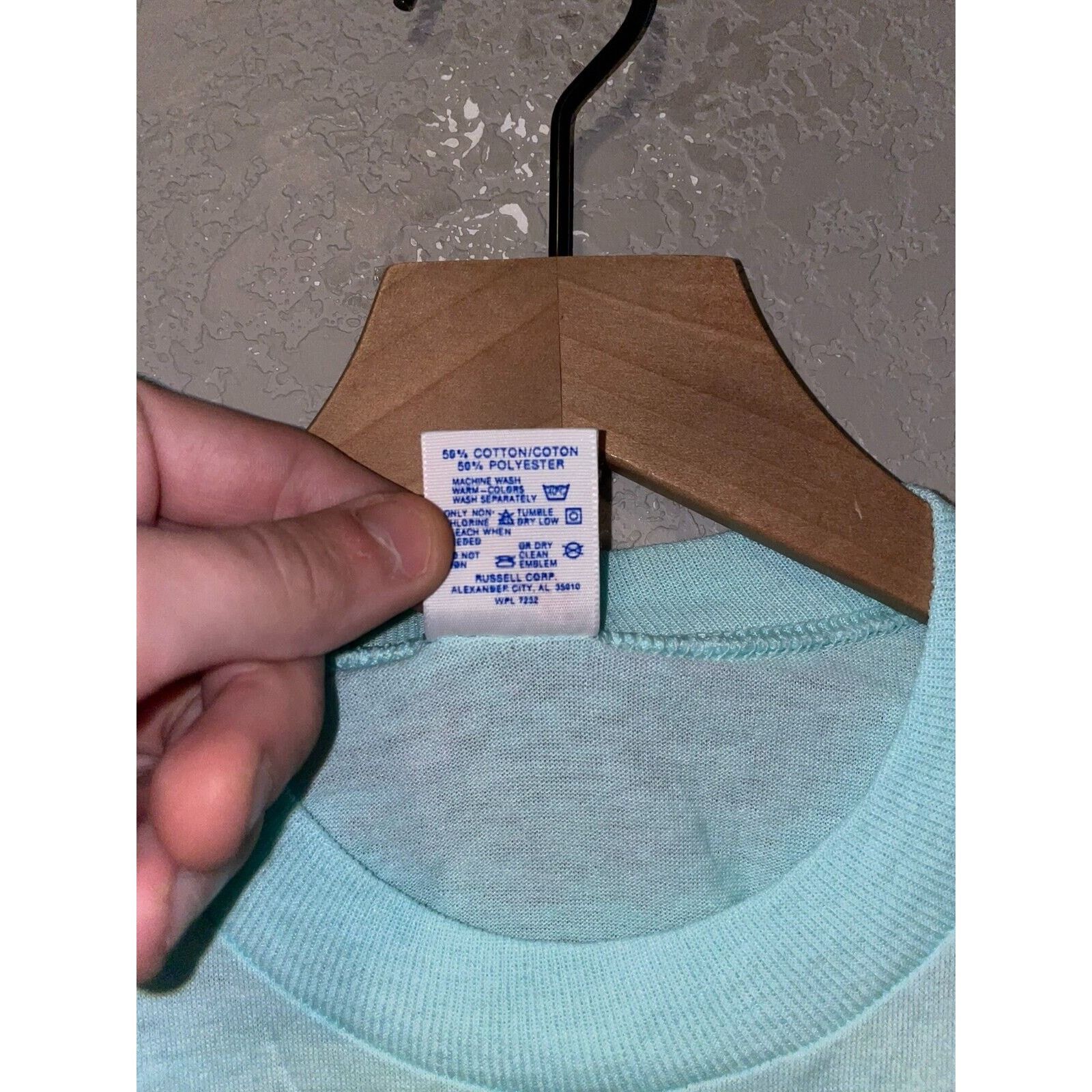 Jerzees 1980s Vintage Pennsylvania Shirt Teddy bear Blue Tee VTG M Size US S / EU 44-46 / 1 - 9 Thumbnail
