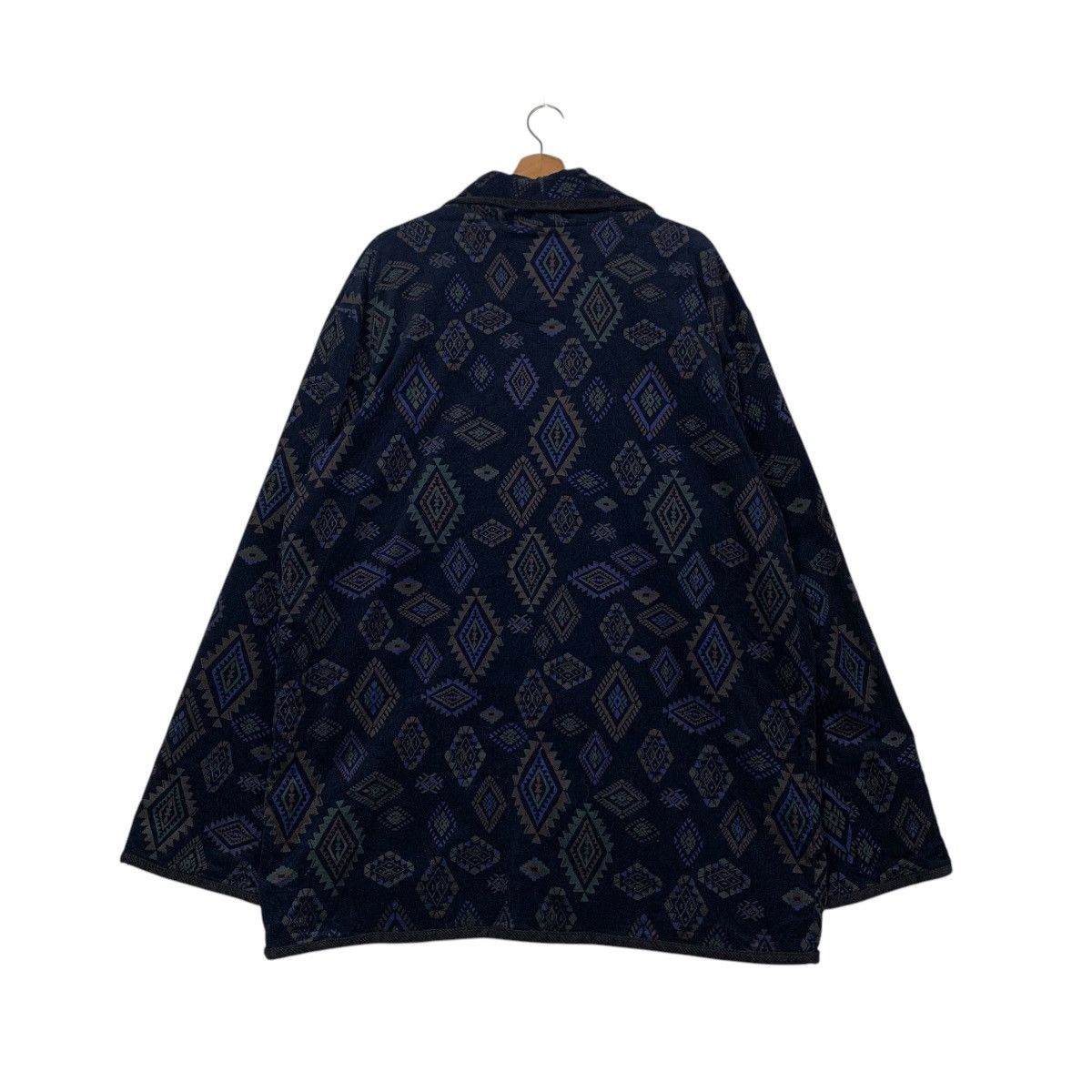 Japanese Brand TITICACA Motif Design Single Button Casual Jacket #2248-C99 Size US L / EU 52-54 / 3 - 7 Thumbnail