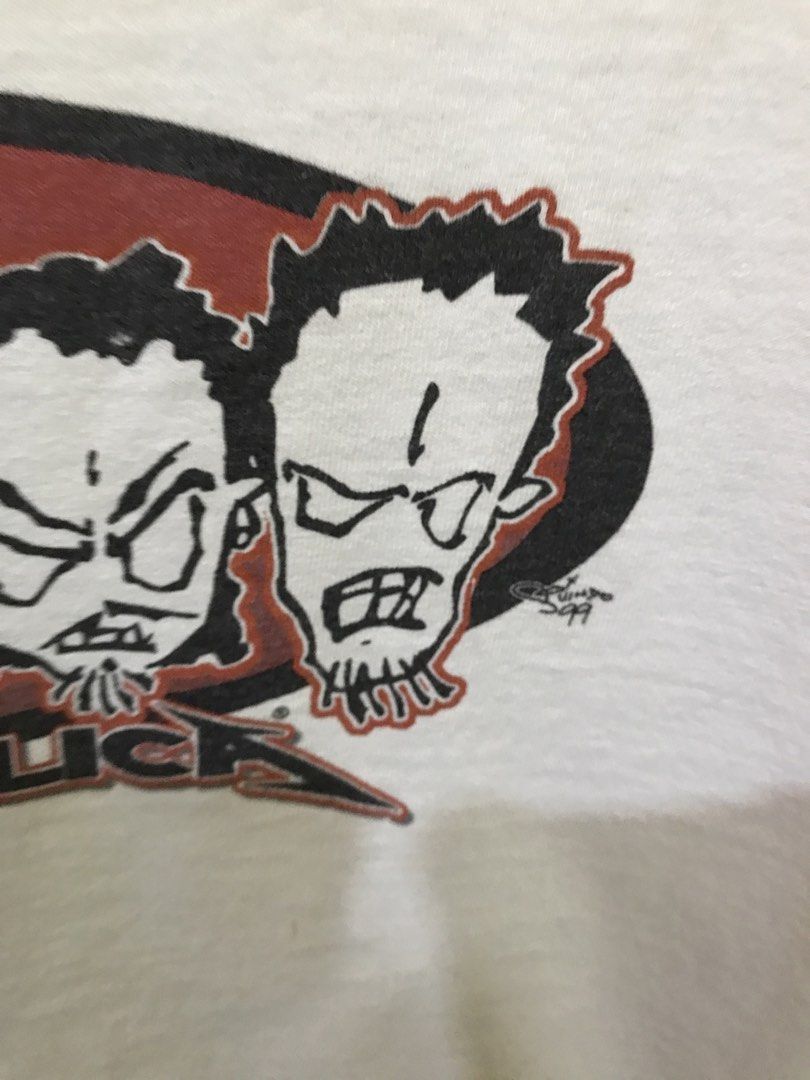 Vintage Vintage Metallica 2000 Tour T-shirt Size US L / EU 52-54 / 3 - 8 Thumbnail