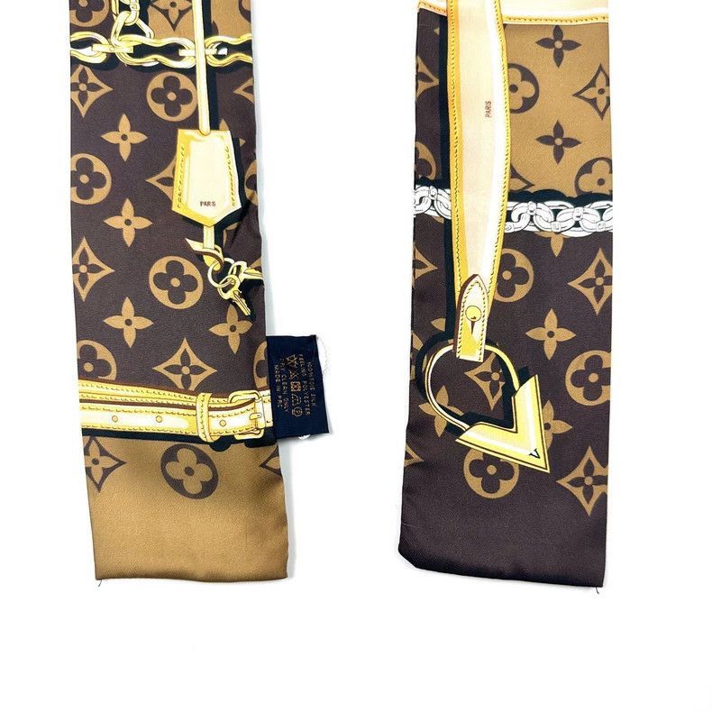 Louis Vuitton LV classic monogram silk scarf-2508 Size ONE SIZE - 2 Thumbnail