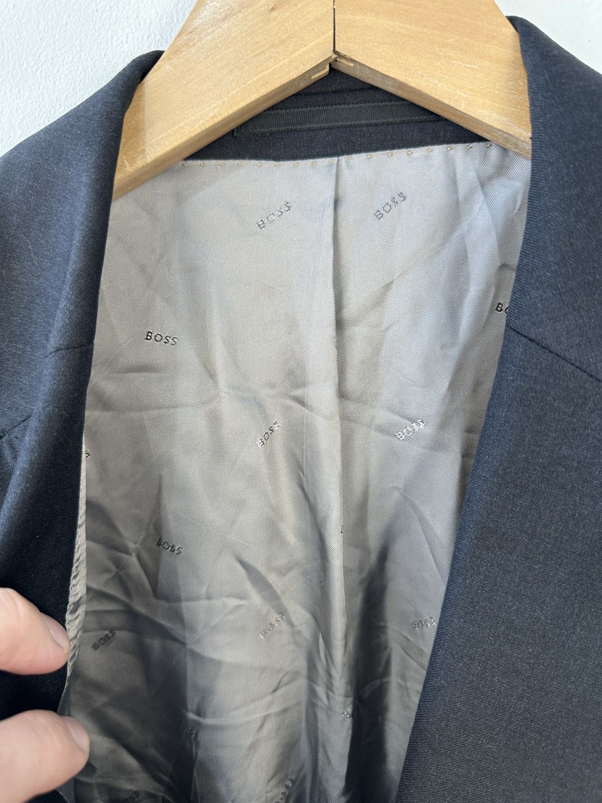 Hugo Boss HUGO BOSS Loro Piana Super 150 Wool Blazer Jacket 38R / IT48 Size 38R - 8 Thumbnail
