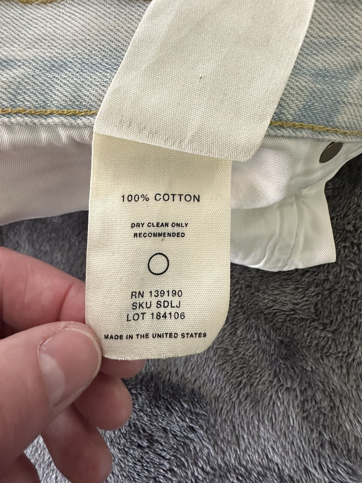 Fear of God Fear of God Fifth Collection Jeans sz 33 Size US 33 - 10 Thumbnail
