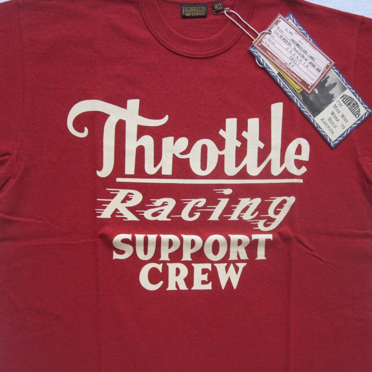 Freewheelers T-shirt "Throttle Racing" Size US L / EU 52-54 / 3 - 7 Thumbnail