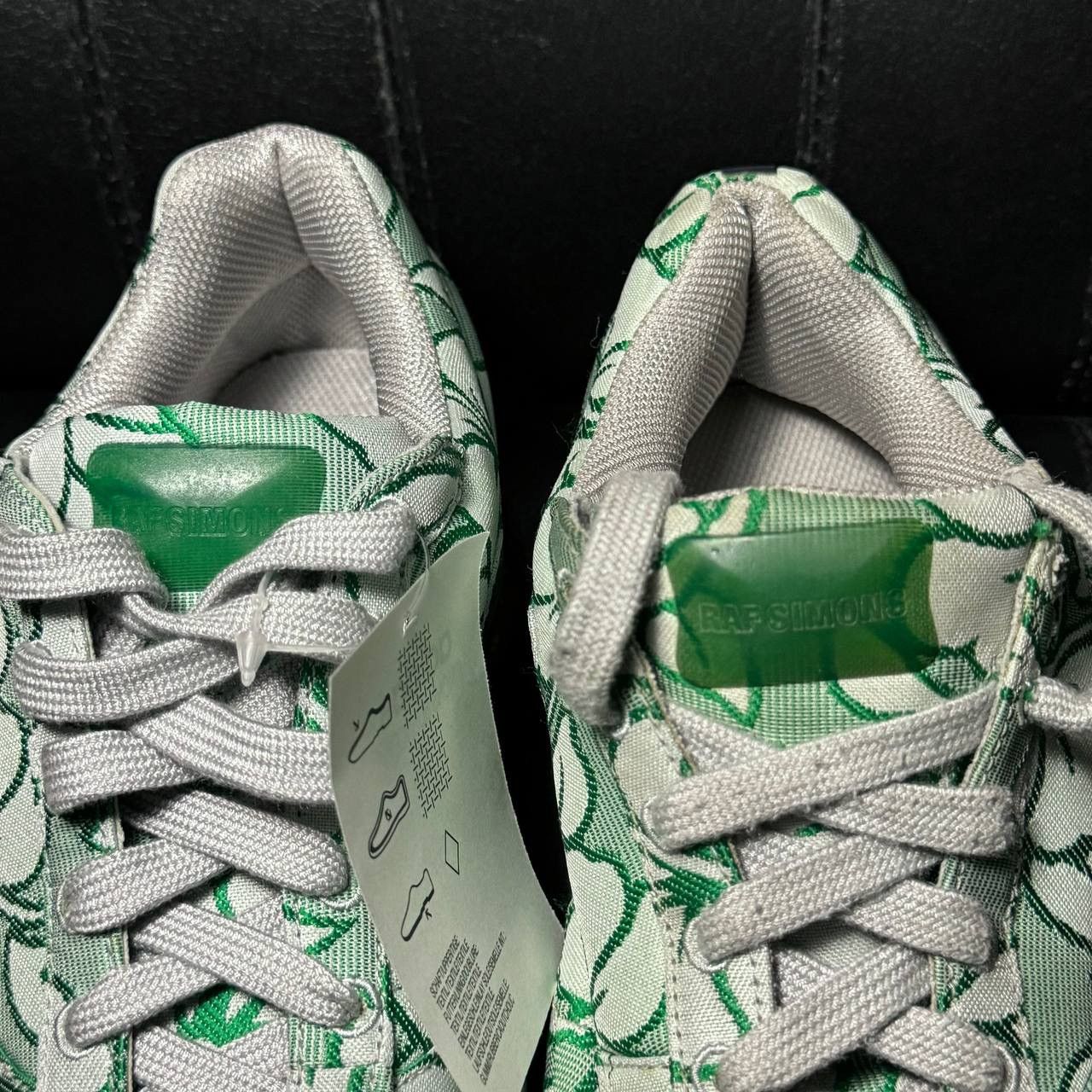Adidas × Raf Simons 4,5us Adidas Raf Simons bounce Flower Green Red sneakers Size US 4.5 / IT 34.5 - 6 Thumbnail