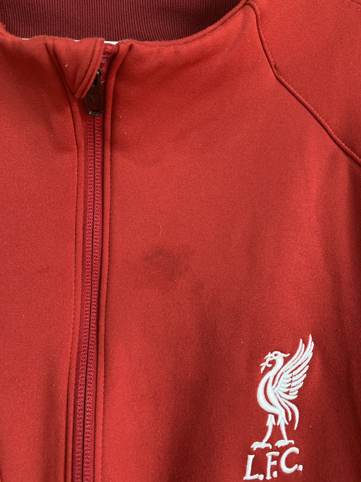 Nike Liverpool Full Zip Football Jacket Nike Soccer Size L Size US L / EU 52-54 / 3 - 9 Thumbnail