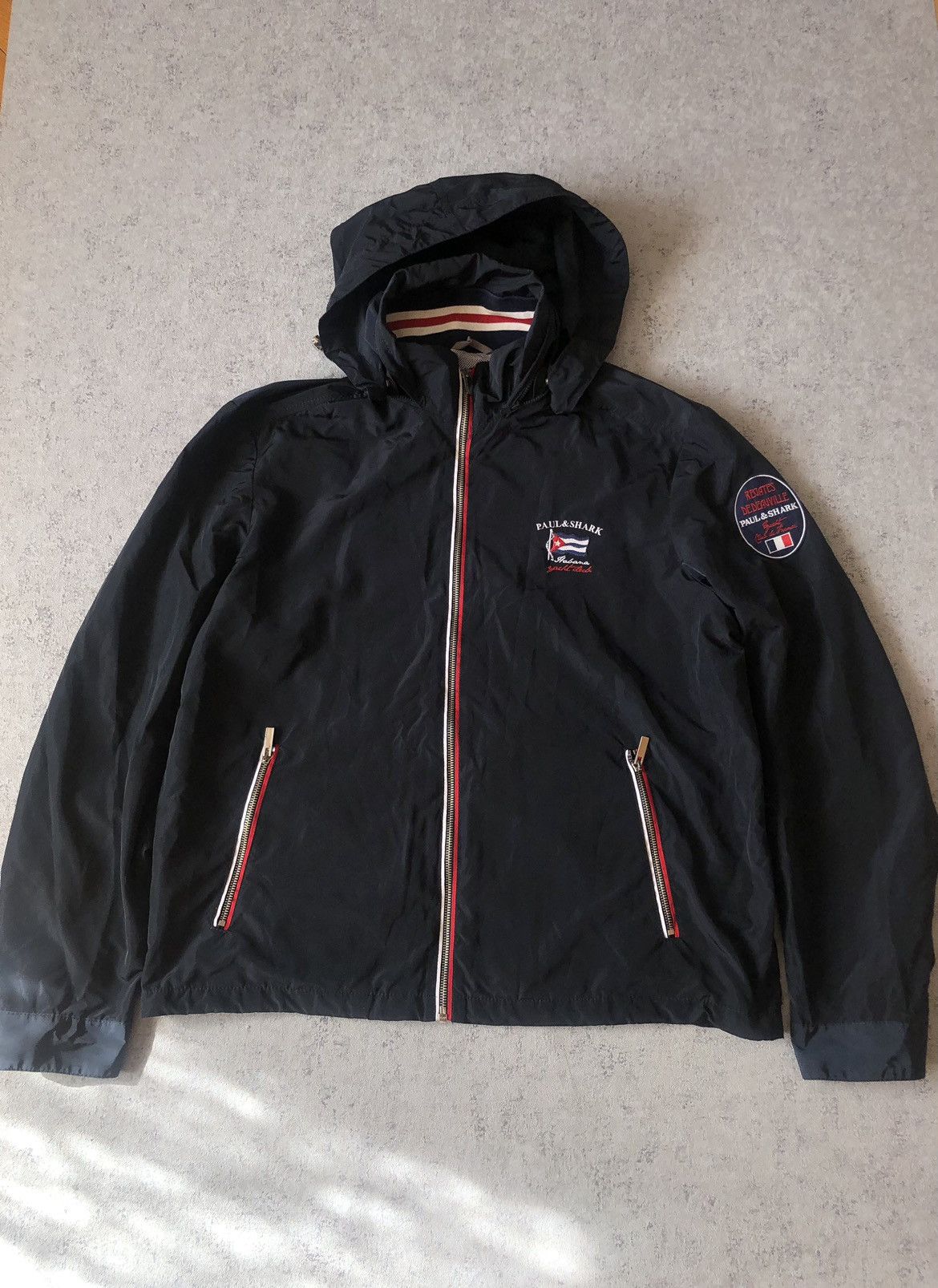 Designer × Paul & Shark PAUL & SHARK NYLON JACKET Size US XL / EU 56 / 4 - 1 Thumbnail