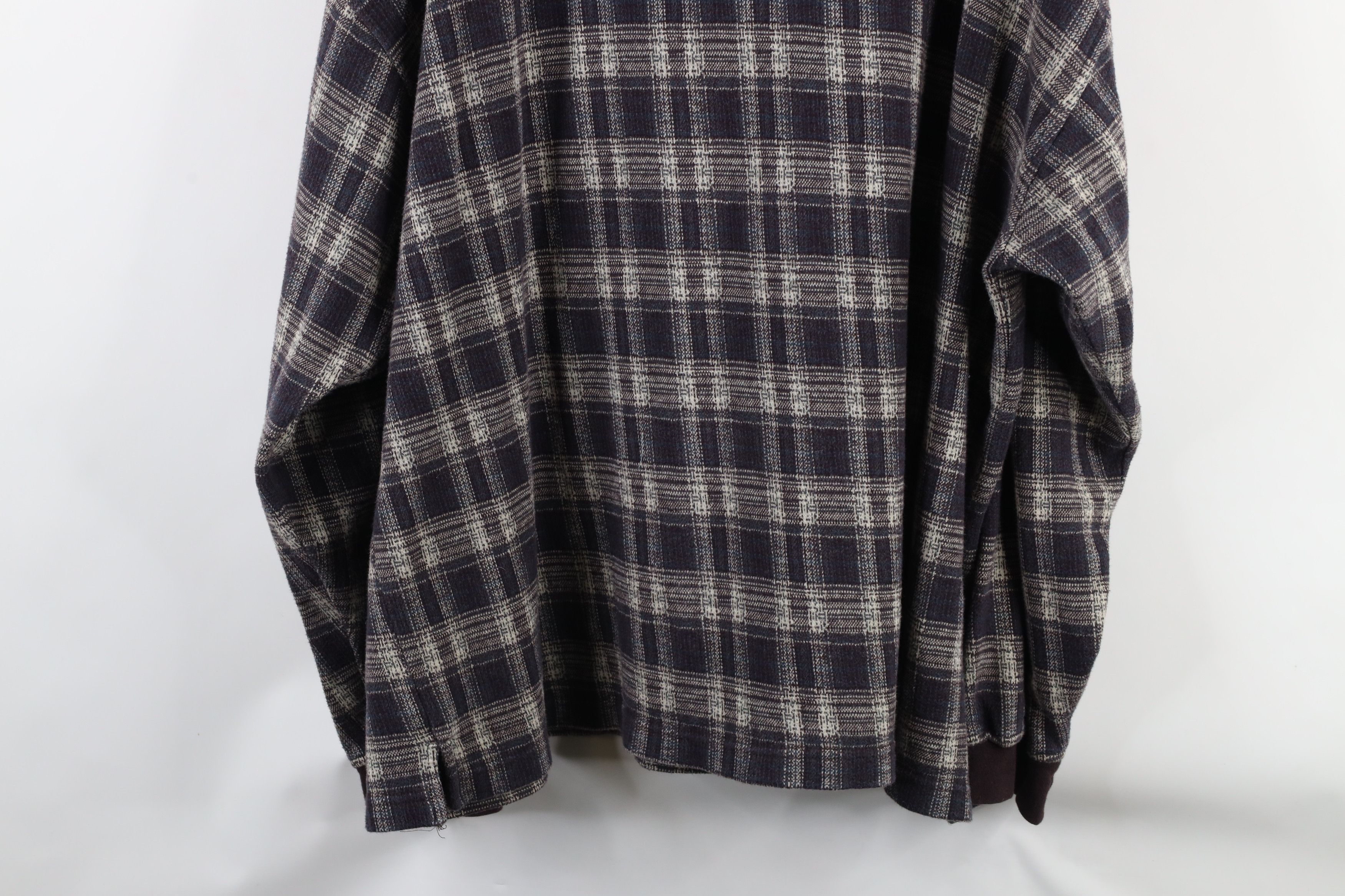 Vintage Vintage 90s Streetwear Heavyweight Long Sleeve Rugby Polo Size US XXL / EU 58 / 5 - 10 Thumbnail