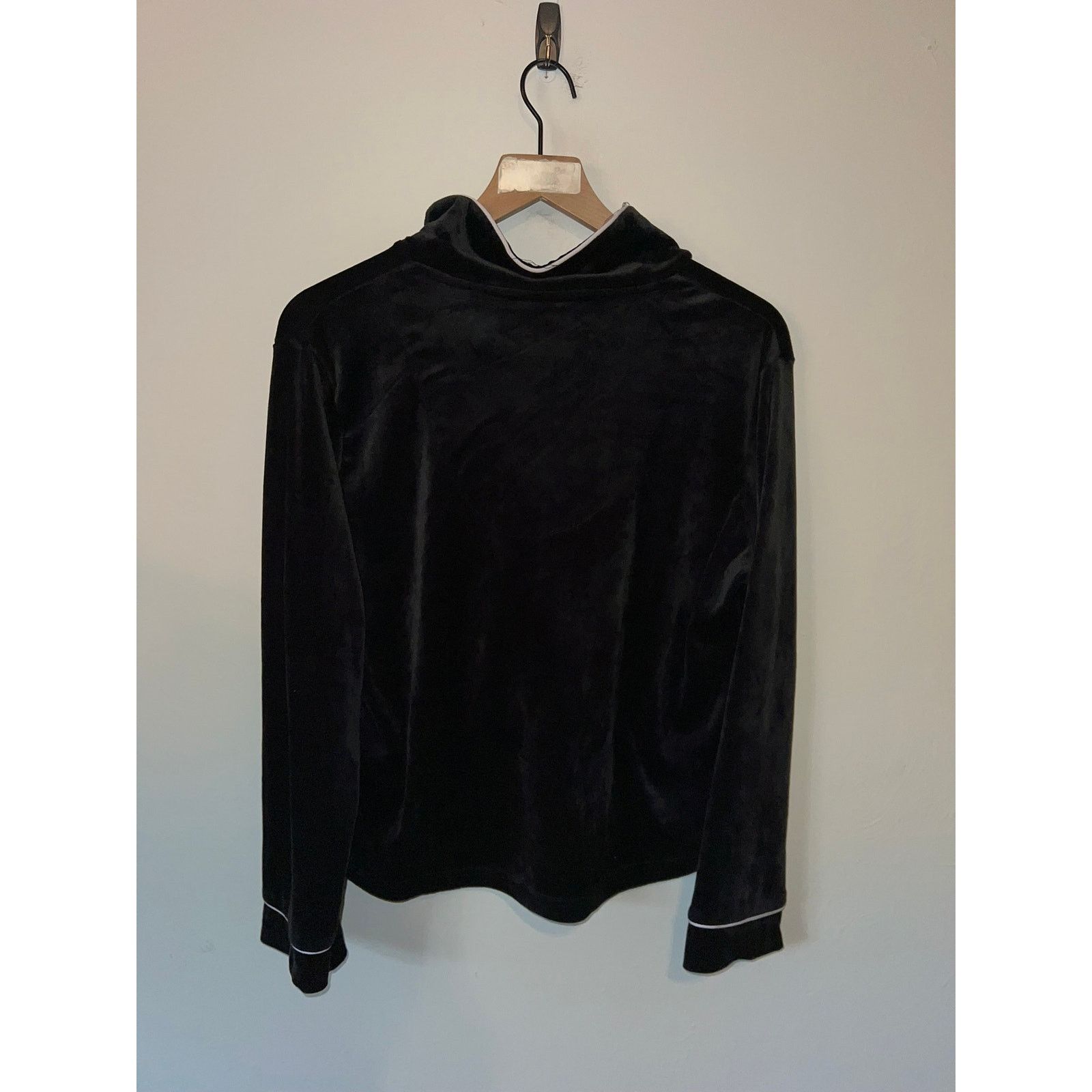 Juicy Couture Juicy Couture Sleep Top Black Silver By Juicy Women Y2K L Size L / US 10 / IT 46 - 8 Thumbnail