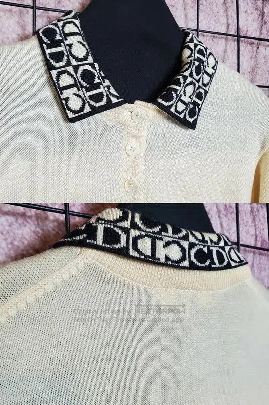 Dior Dior Beige Wool Long Sleeve Sweater . Size L / US 10 / IT 46 - 5 Thumbnail