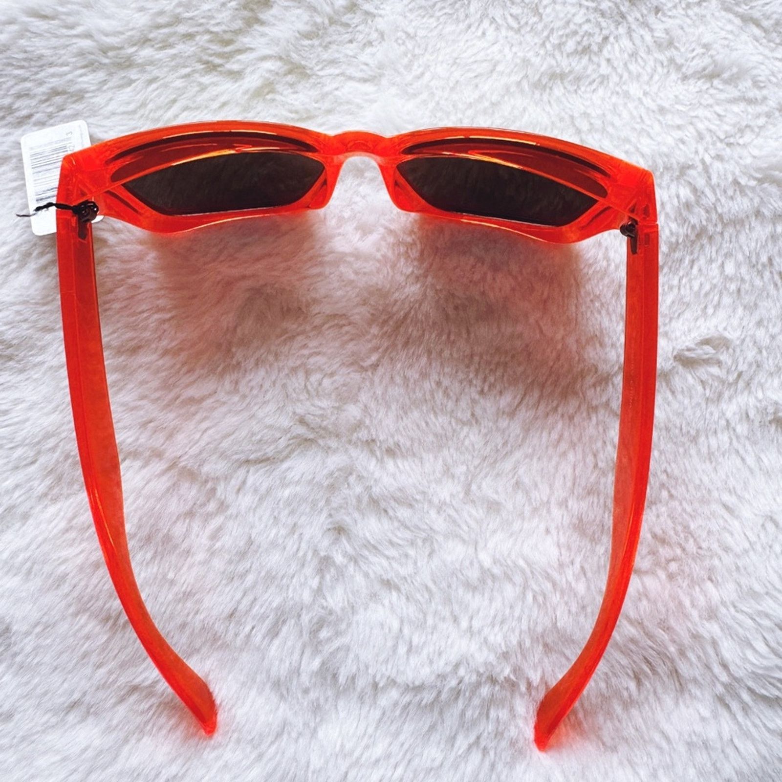 Other Cedric Bright Orange Mirrored Sunglasses Size ONE SIZE - 11 Thumbnail