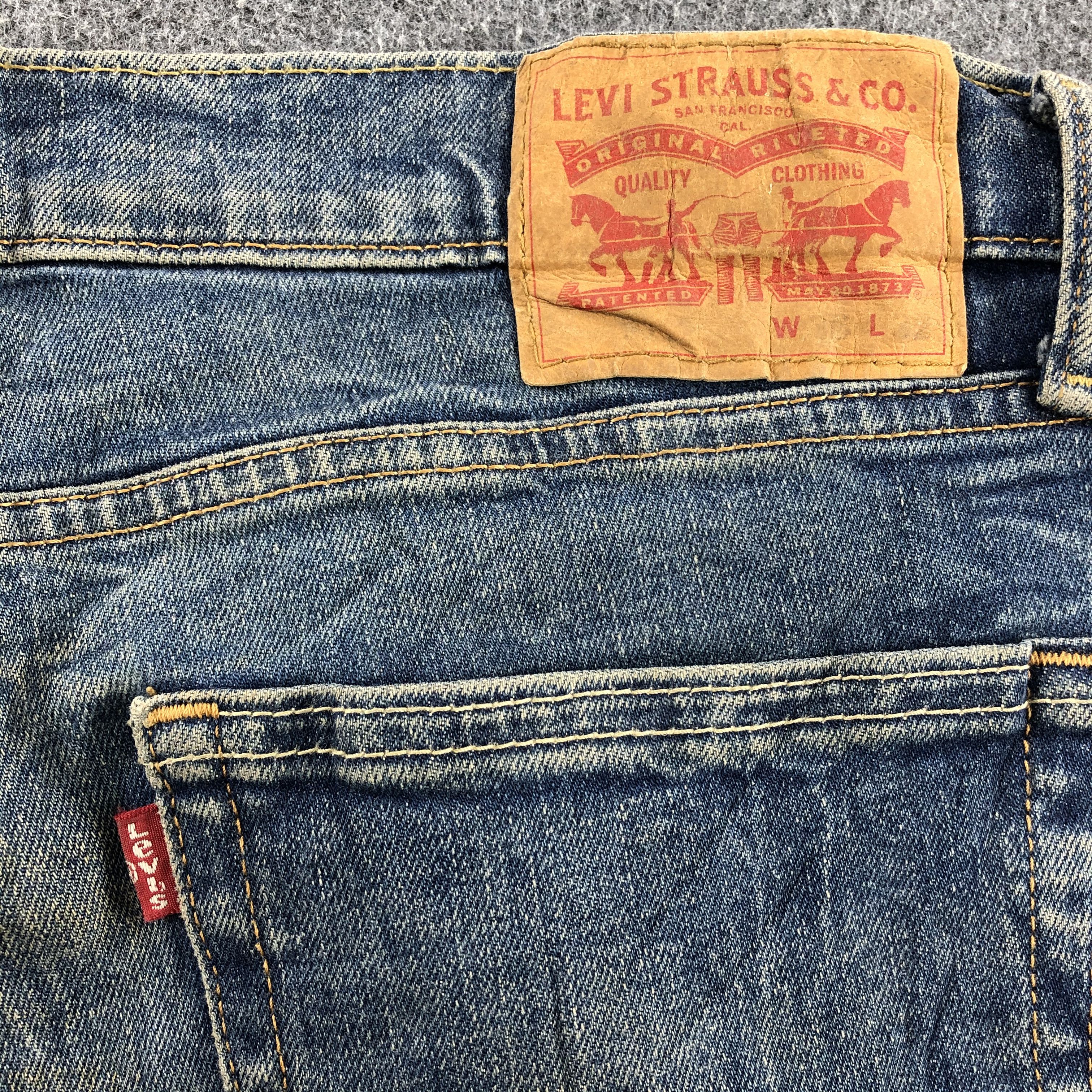 Levi's Vintage Distress Levis 511 Jeans- J1326 Size US 37 - 5 Thumbnail