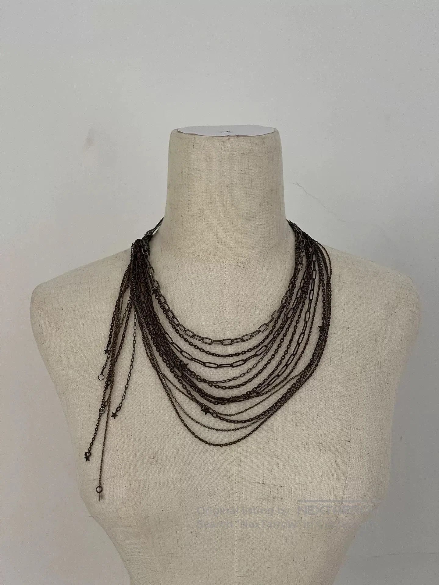 Gunda Gunda Chain Tassel Star Necklace. Size ONE SIZE - 1 Thumbnail