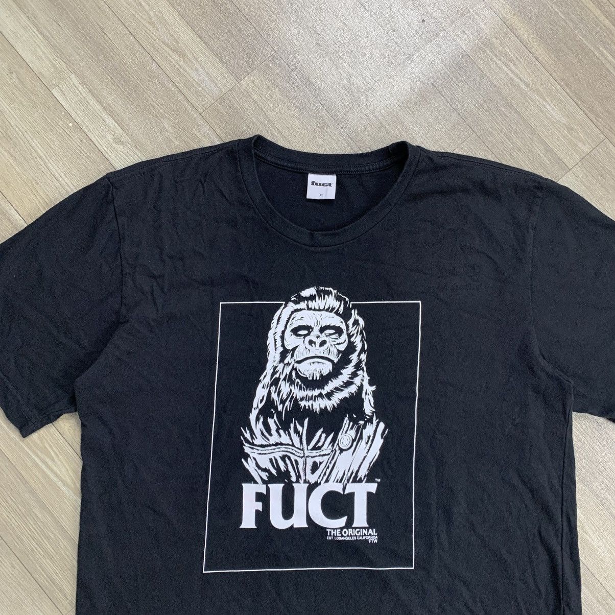 FUCT FUCT Gorilla Ape T-shirt Size US XL / EU 56 / 4 - 2 Thumbnail