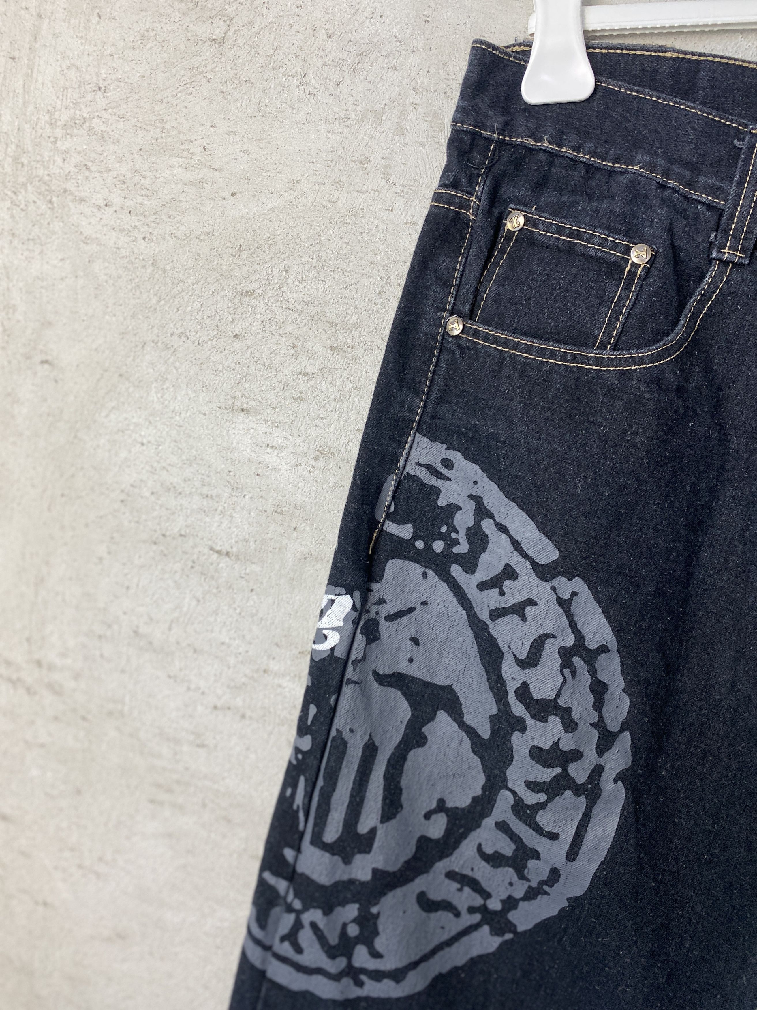 JNCO Vintage Townz Brand denim baggy jeans pants rap Size US 34 / EU 50 - 4 Thumbnail